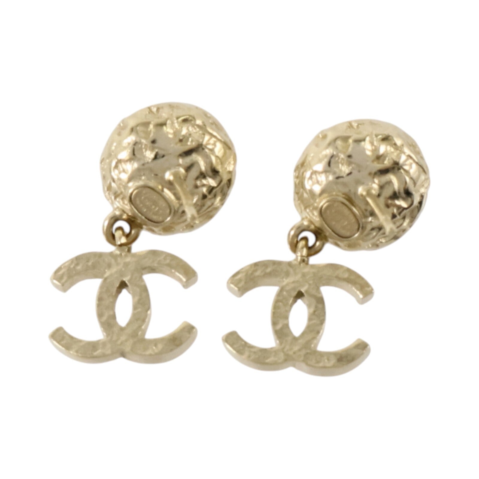 CHANEL 金屬/PVC Earrings耳環