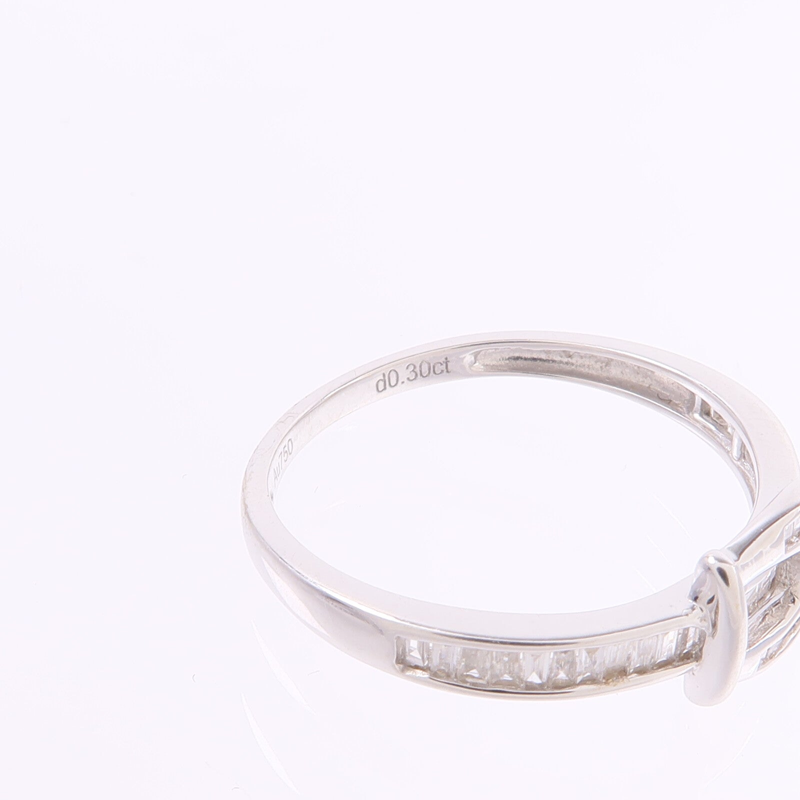 JEWELRY 18K白金Diamond Ring鑽石戒指US#6