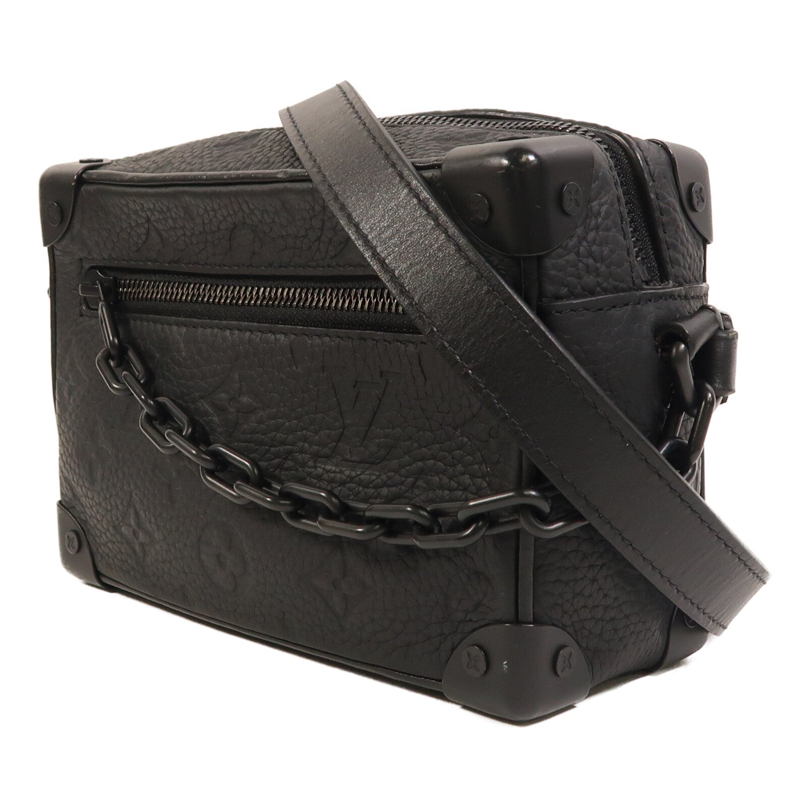 LOUIS VUITTON 【激減優惠】Monogram Taurillon Mini Soft Trunk肩背袋