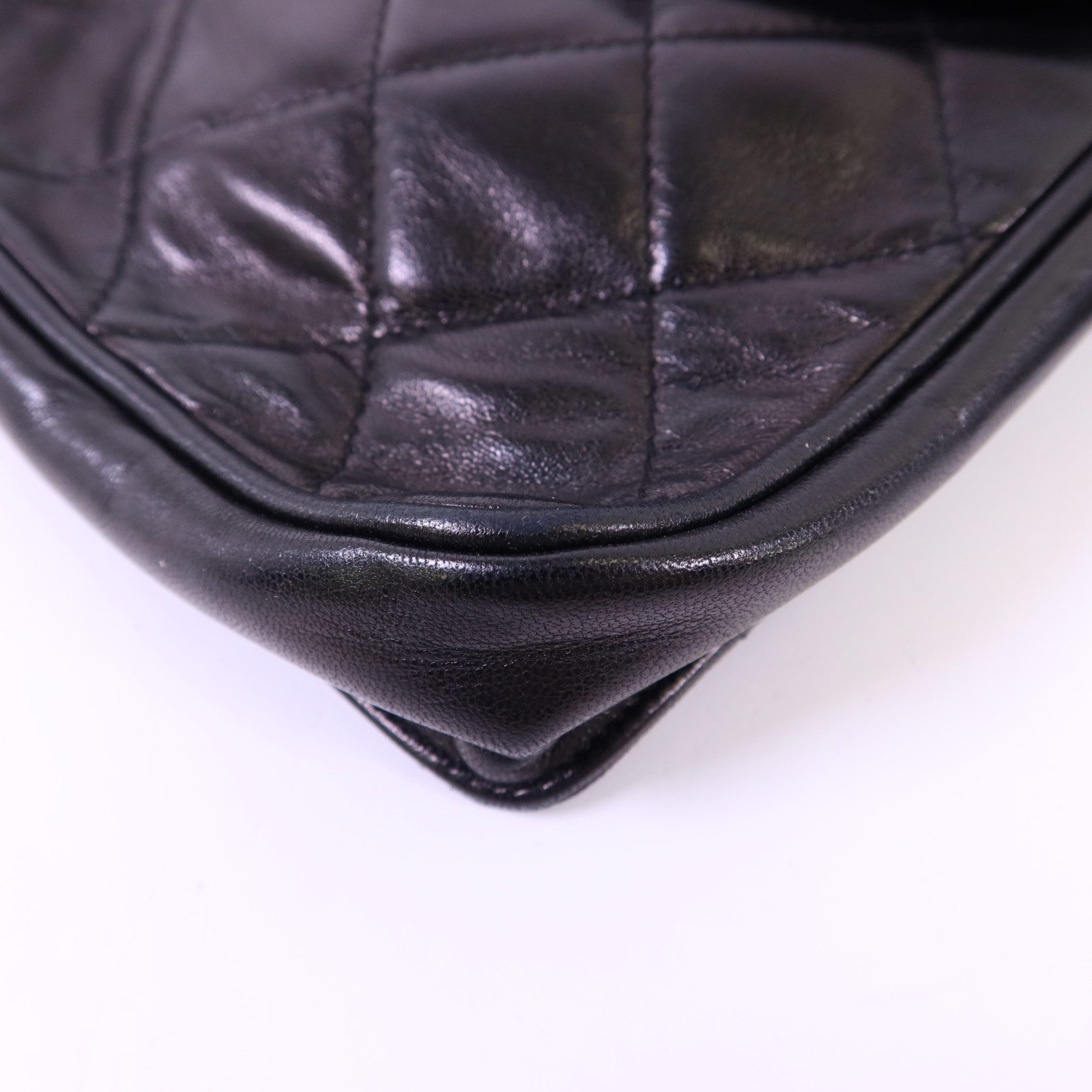 CHANEL 羊皮皮革Waist Bag金扣腰包