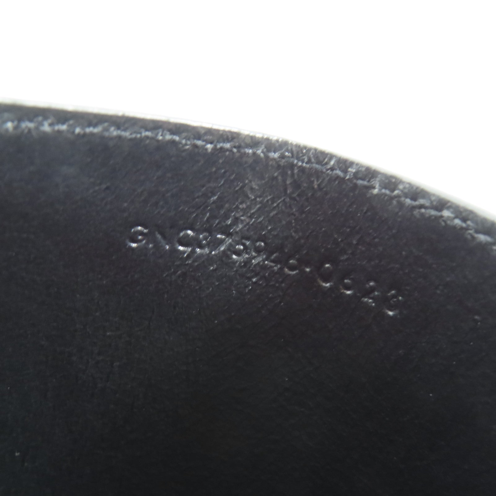 SAINT LAURENT Card Case Leather Black