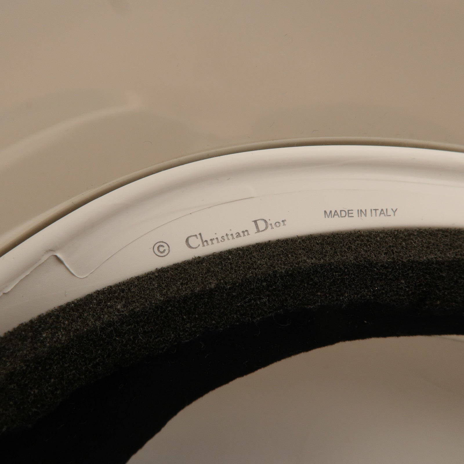 Dior PVC Club 1 Visor Hat帽子