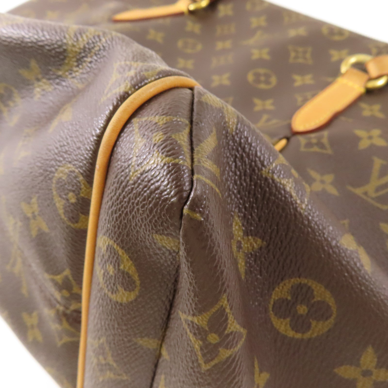 LOUIS VUITTON LV GHW Totally MM Shoulder Tote Bag M56689 Monogram Brown