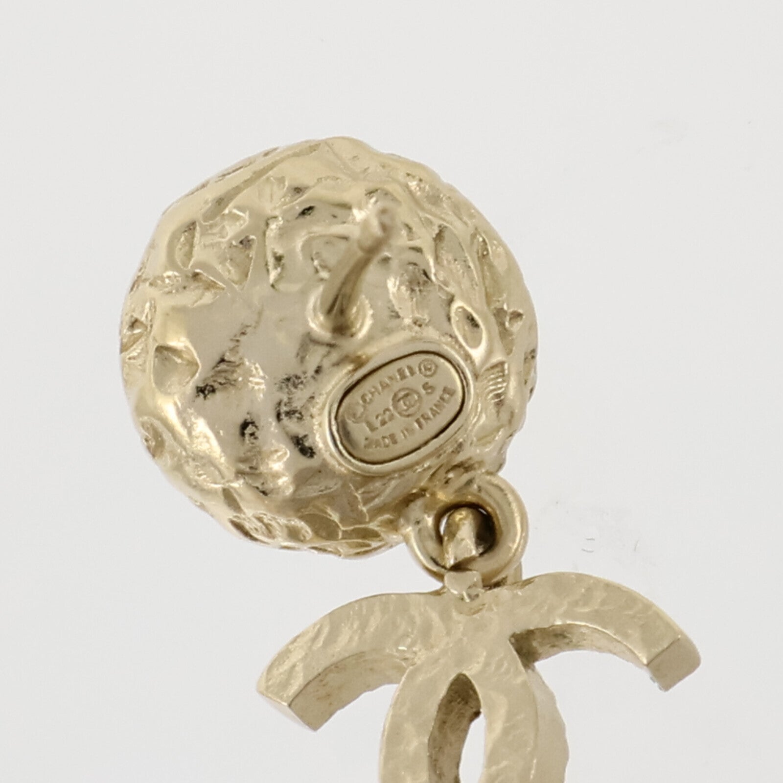 CHANEL 金屬/PVC Earrings耳環