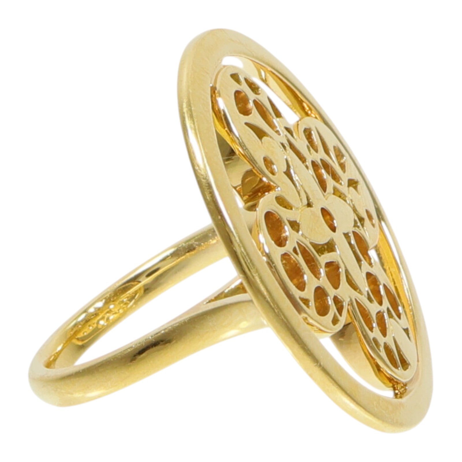 LOUIS VUITTON 18K黃金Resille Ring戒指