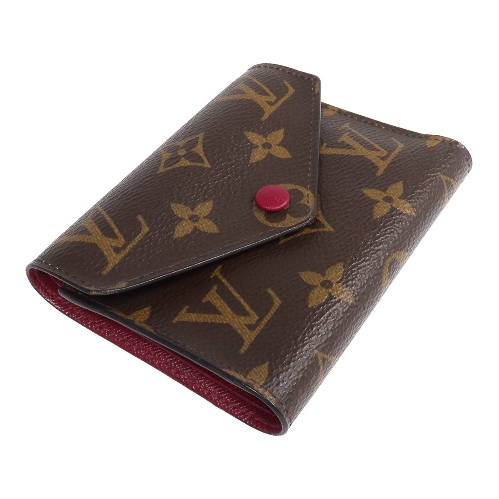 LOUIS VUITTON Monogram Portefeuille Victorine金扣錢包