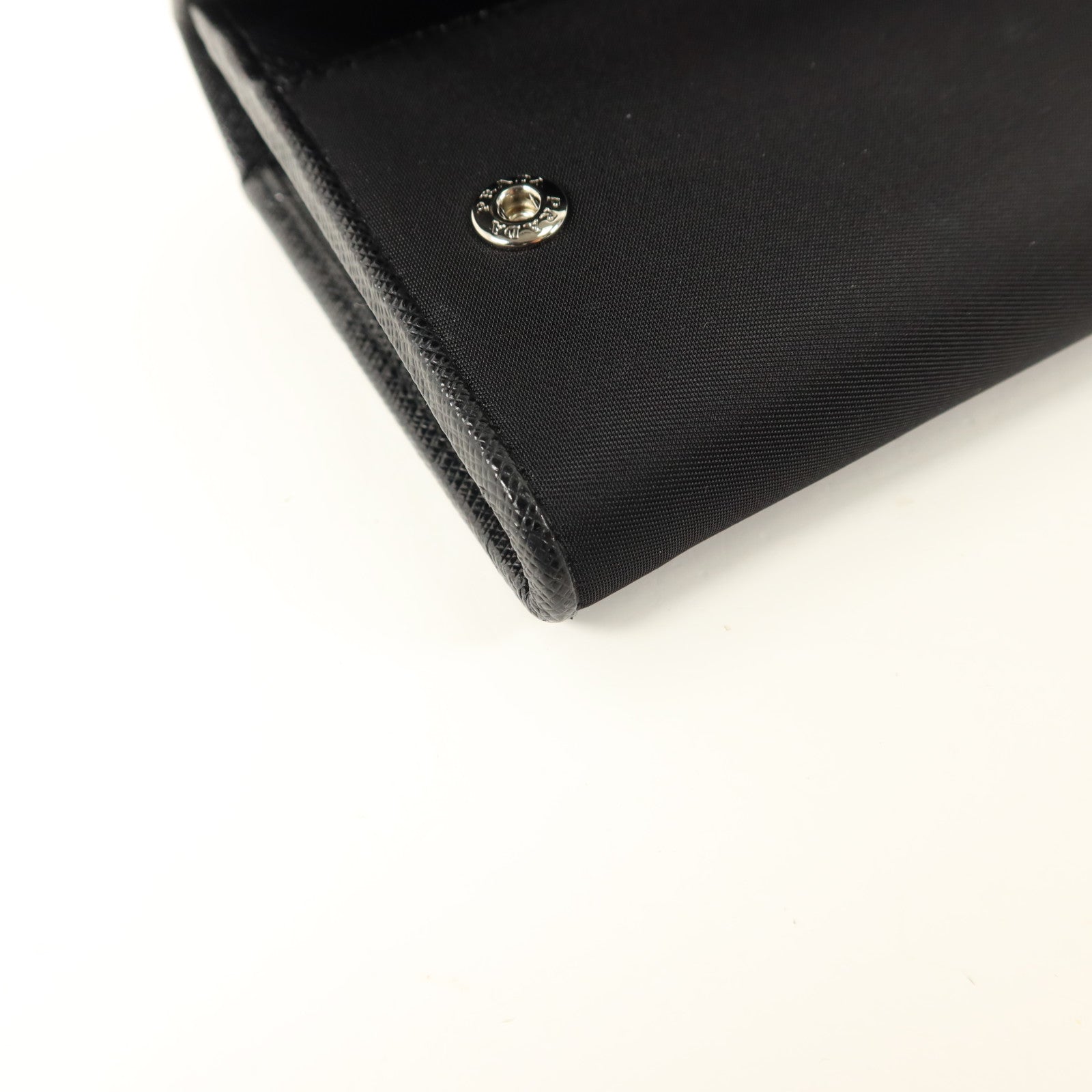 PRADA 尼龍/Saffiano皮革Long Wallet長錢包