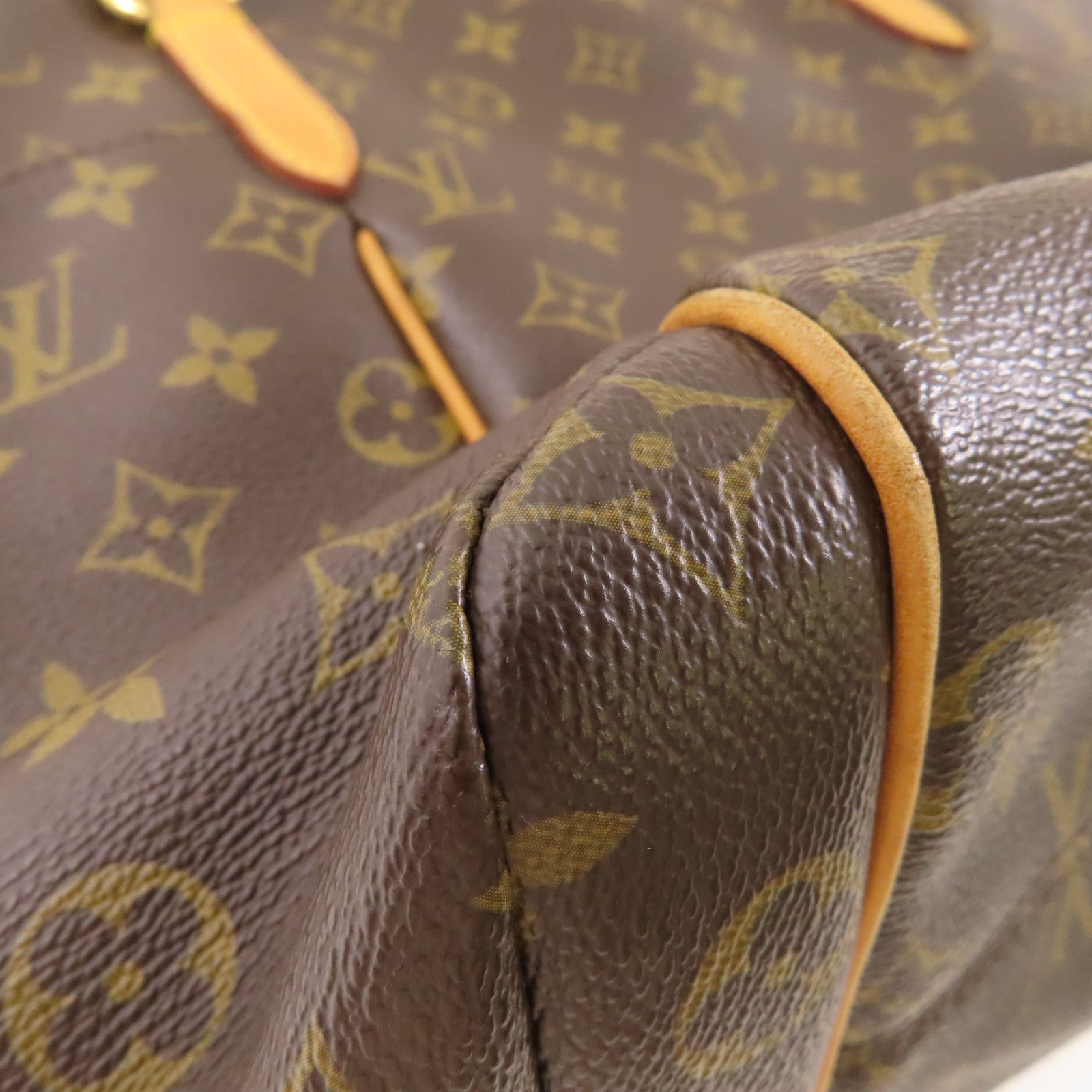 LOUIS VUITTON LV GHW Totally MM Shoulder Tote Bag M56689 Monogram Brown