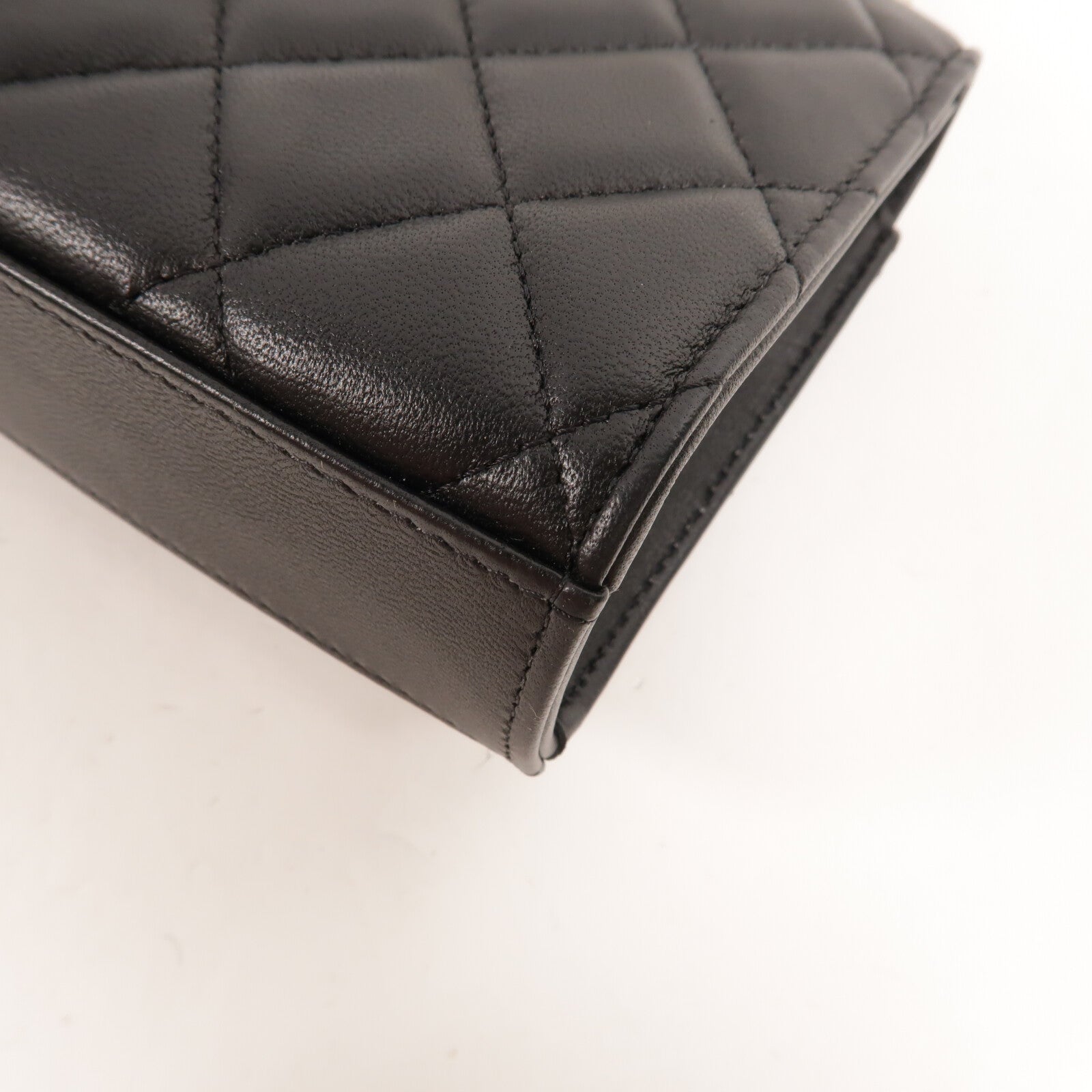 CHANEL 羊皮皮革22P Mini With Top Handle手挽肩背兩用袋