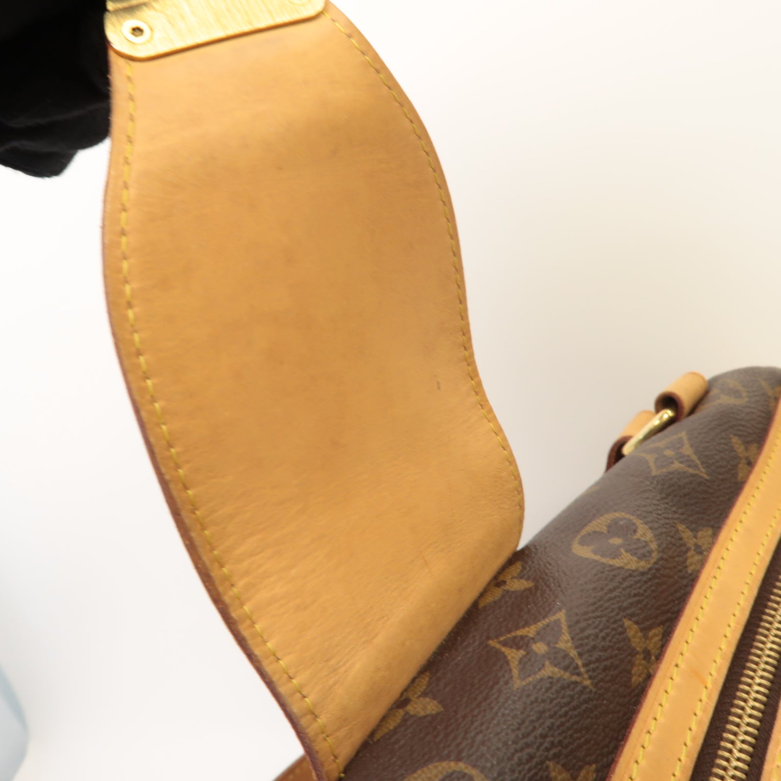 LOUIS VUITTON Monogram Stresa PM金扣肩背袋啡色