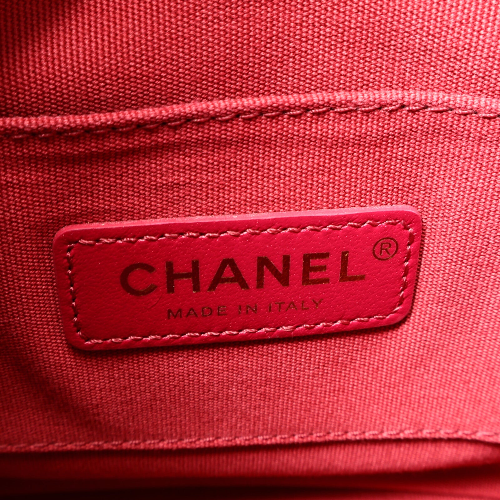 CHANEL 牛皮皮革Chain Shoulder Bag鏈帶肩背袋