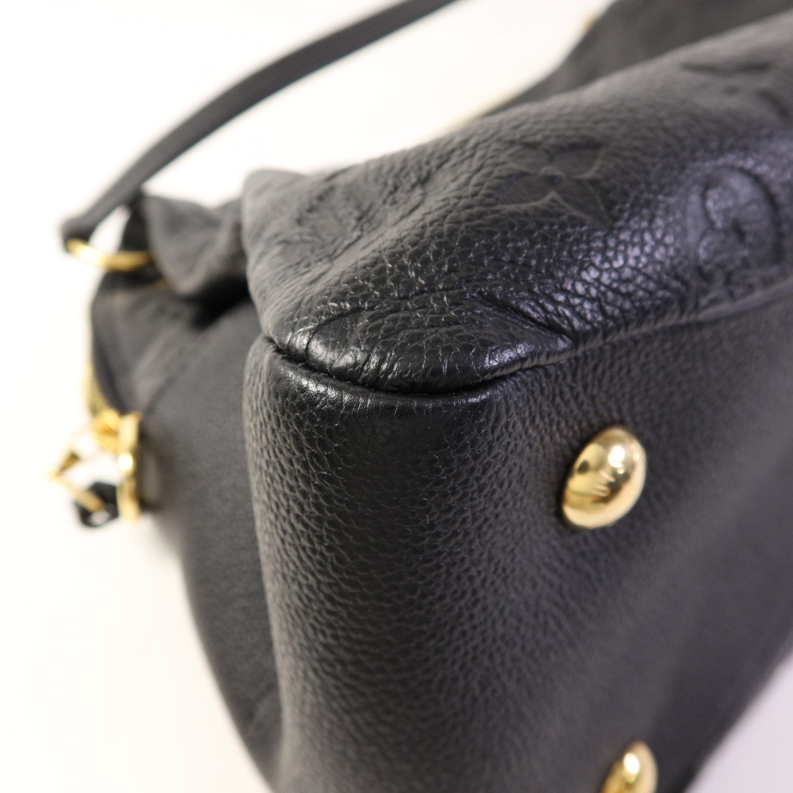 LOUIS VUITTON Monogram Empreinte Ponthieu PM金扣手挽肩背兩用袋