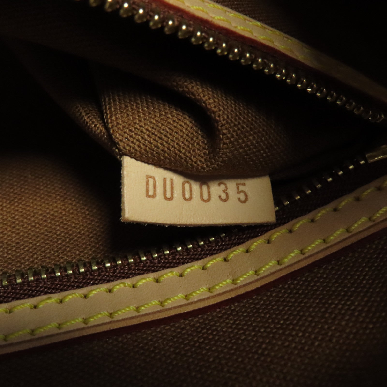 LOUIS VUITTON Monogram Batignolles Horizontal金扣肩背袋棕色