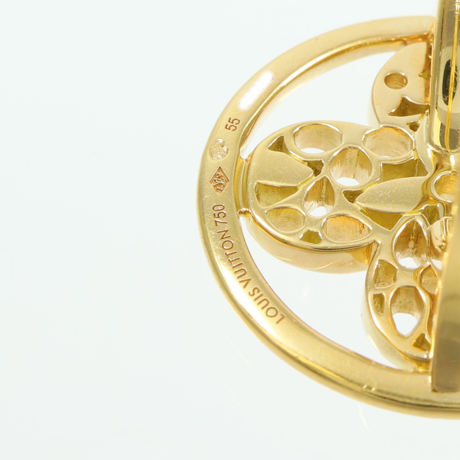 LOUIS VUITTON 18K黃金Resille Ring戒指