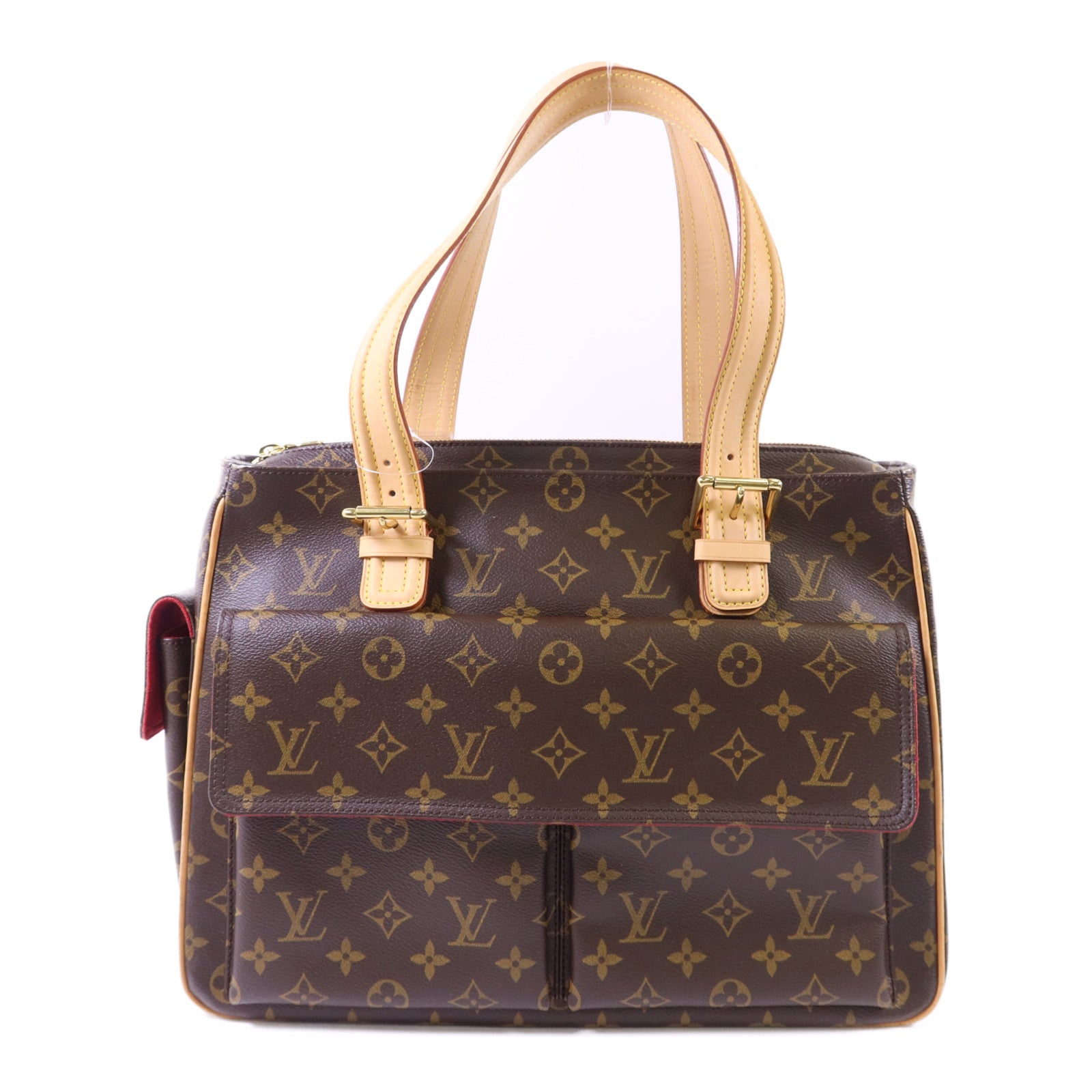 LOUIS VUITTON Monogram Multipli Cite金扣肩背袋