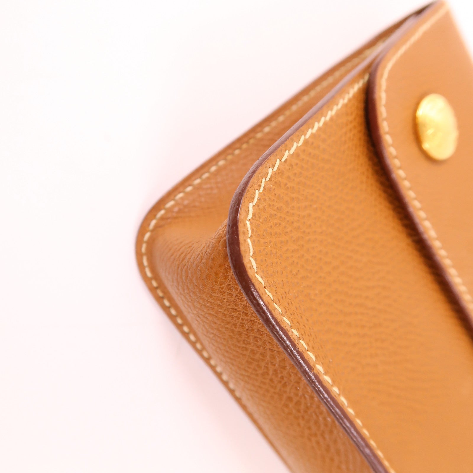 HERMES 【激減優惠】Epsom皮革Belt/Waist/Body Bag金扣腰包Gold