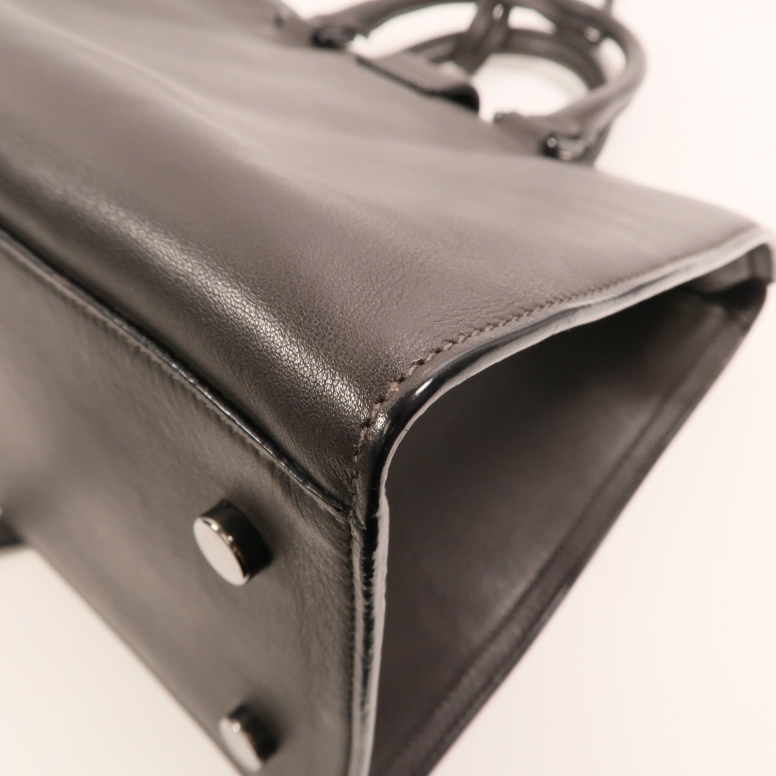 SAINT LAURENT 牛皮皮革Cabas Bag手挽肩背兩用袋