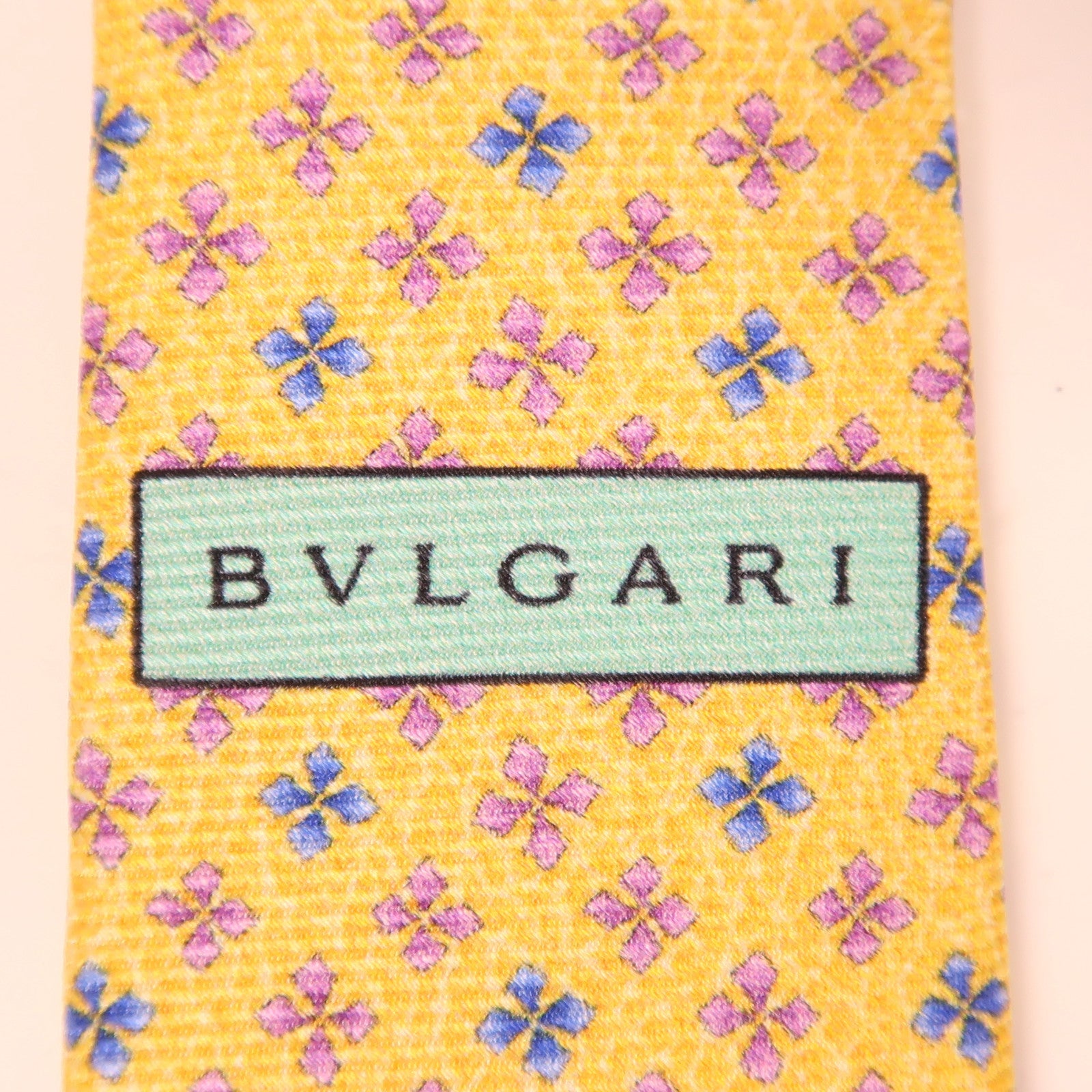 BVLGARI 【激減優惠】絲質Necktie領帶