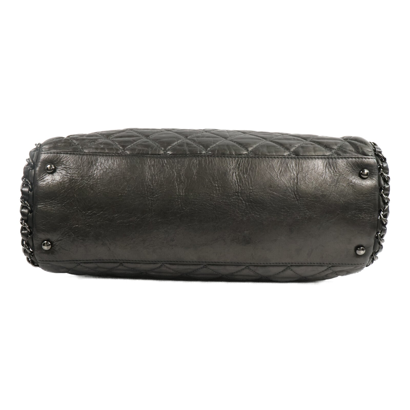 CHANEL 牛皮皮革Shoulder Bag鏈帶肩背袋