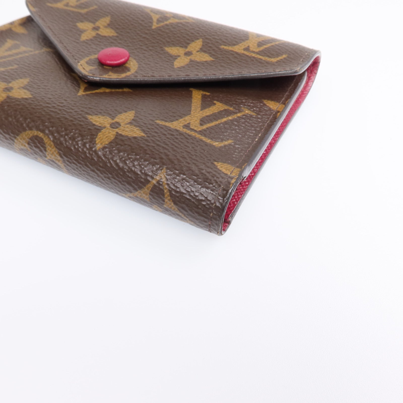 LOUIS VUITTON Monogram Portefeuille Victorine金扣錢包