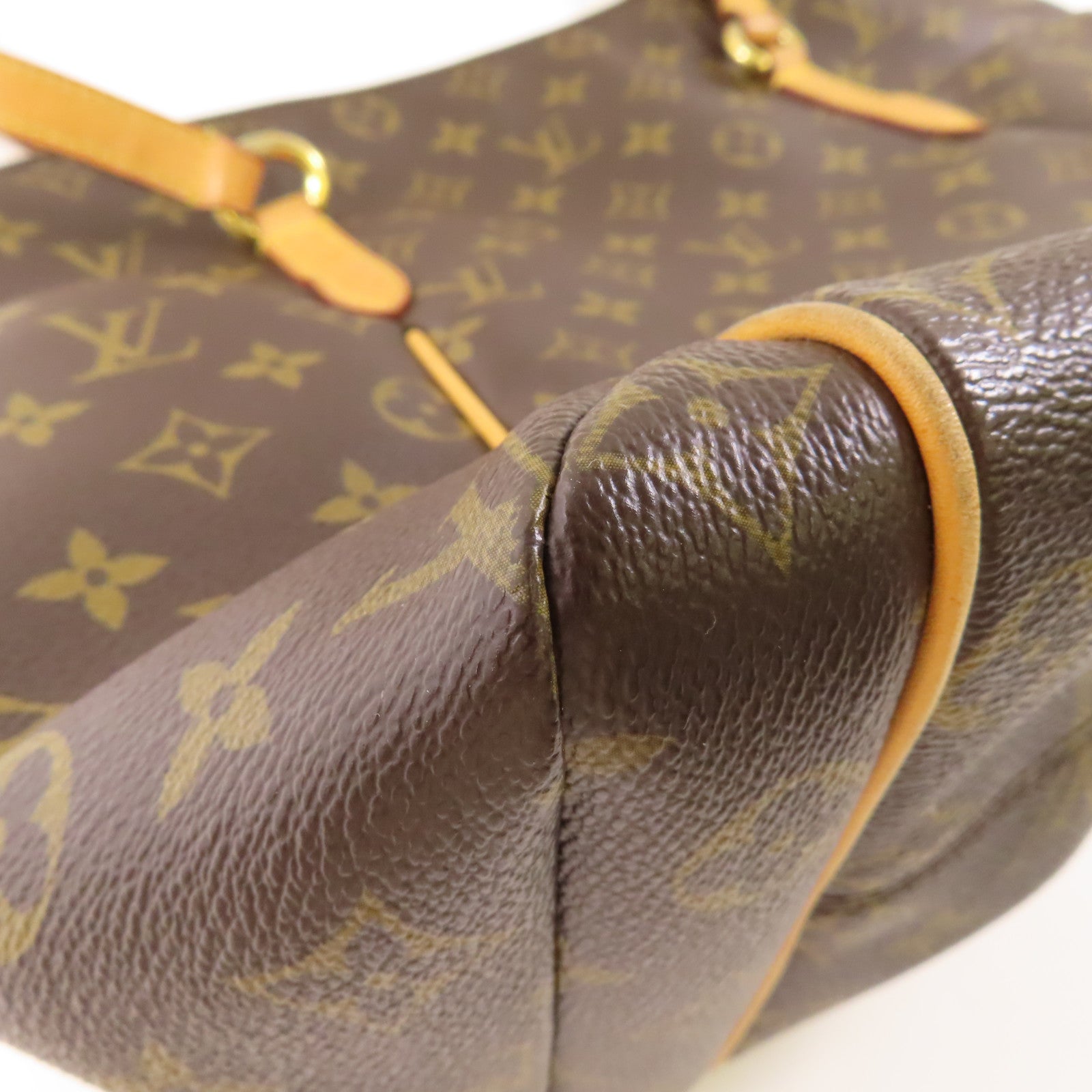 LOUIS VUITTON LV GHW Totally MM Shoulder Tote Bag M56689 Monogram Brown