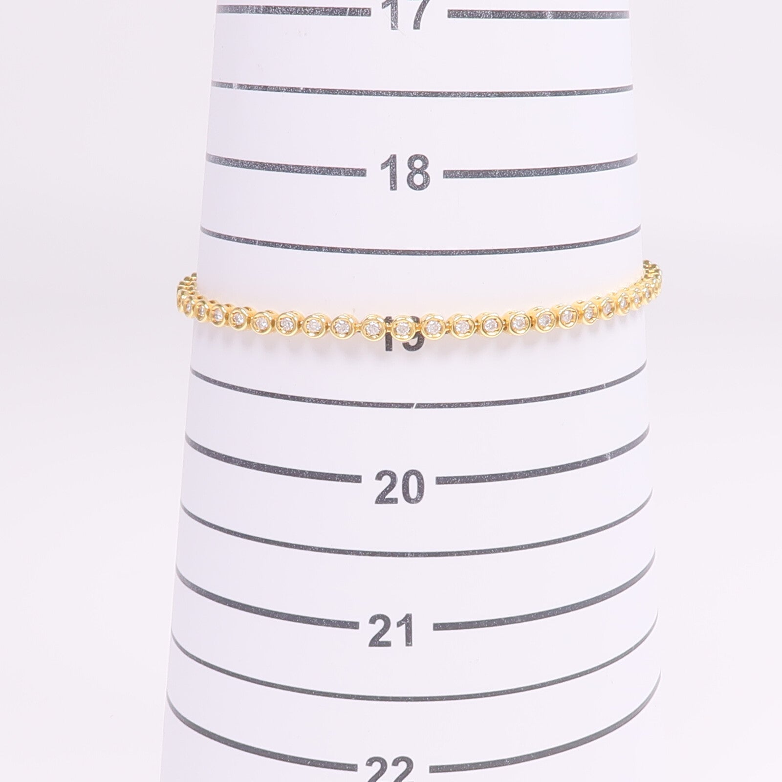 JEWELRY 【激減優惠】18K黃金Diamond Bracelet鑽石手鏈