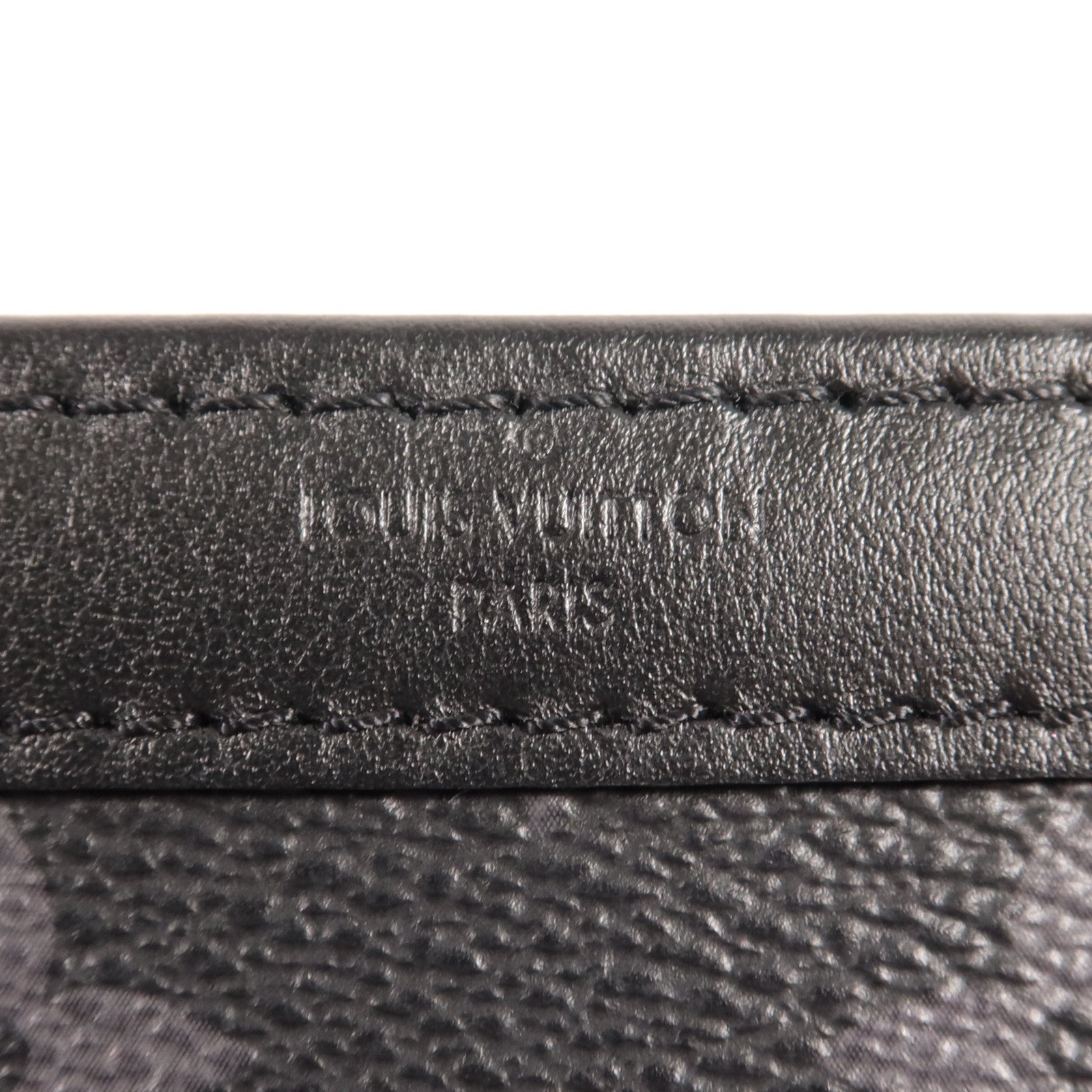 LOUIS VUITTON Monogram Eclipse Gaston銀扣肩背袋