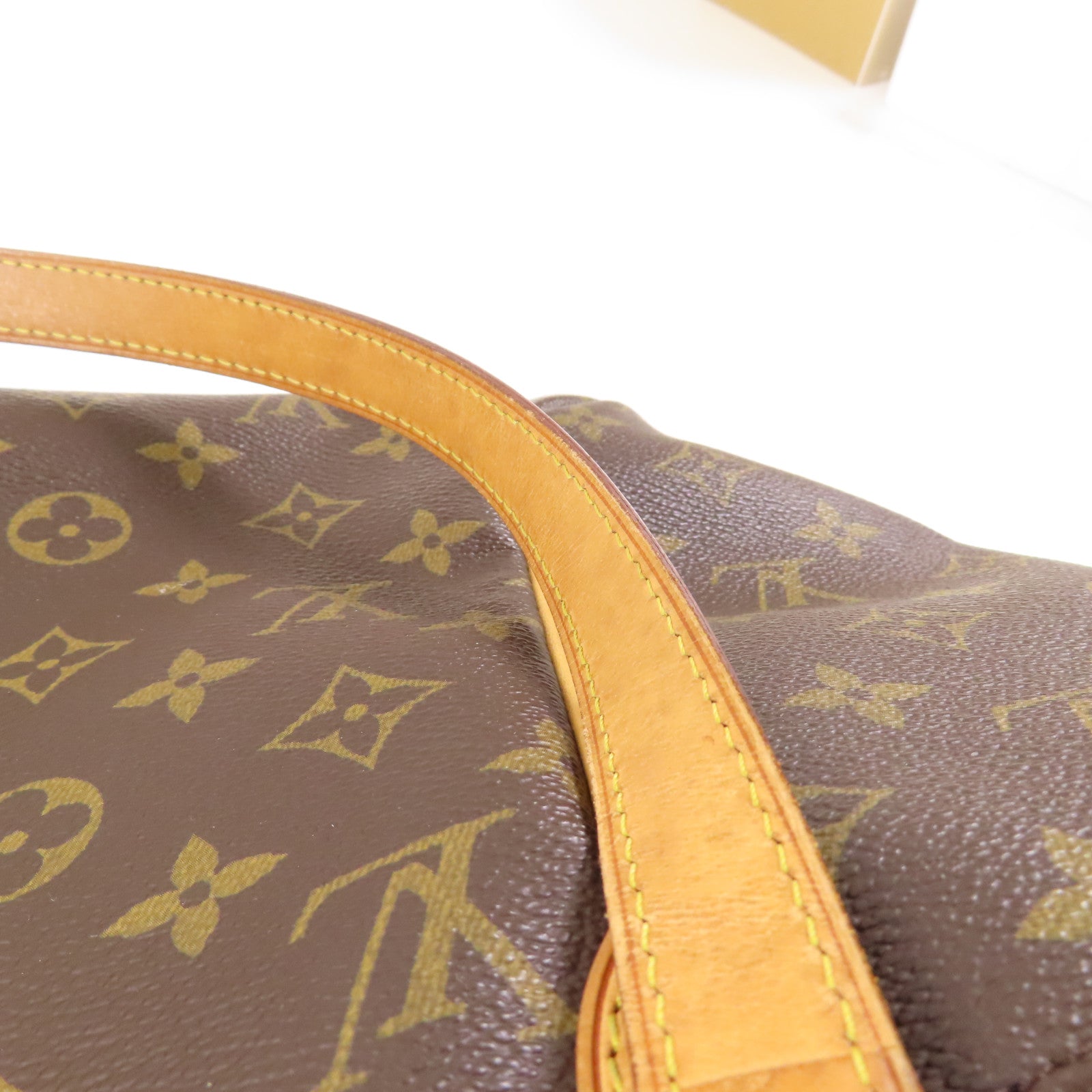 LOUIS VUITTON LV GHW Totally MM Shoulder Tote Bag M56689 Monogram Brown