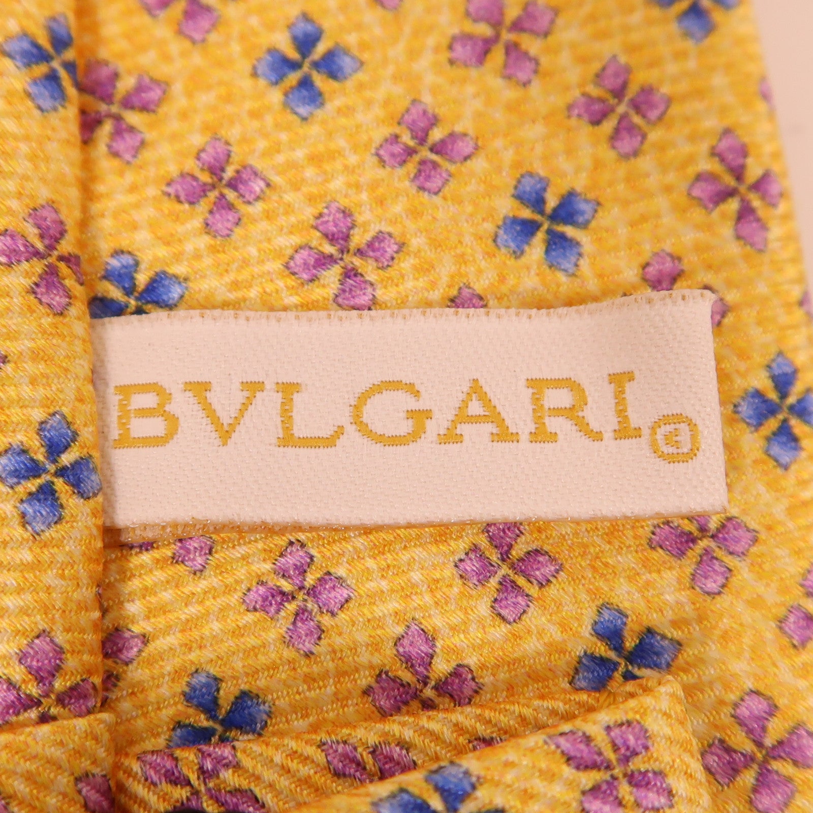 BVLGARI 絲質Necktie領帶