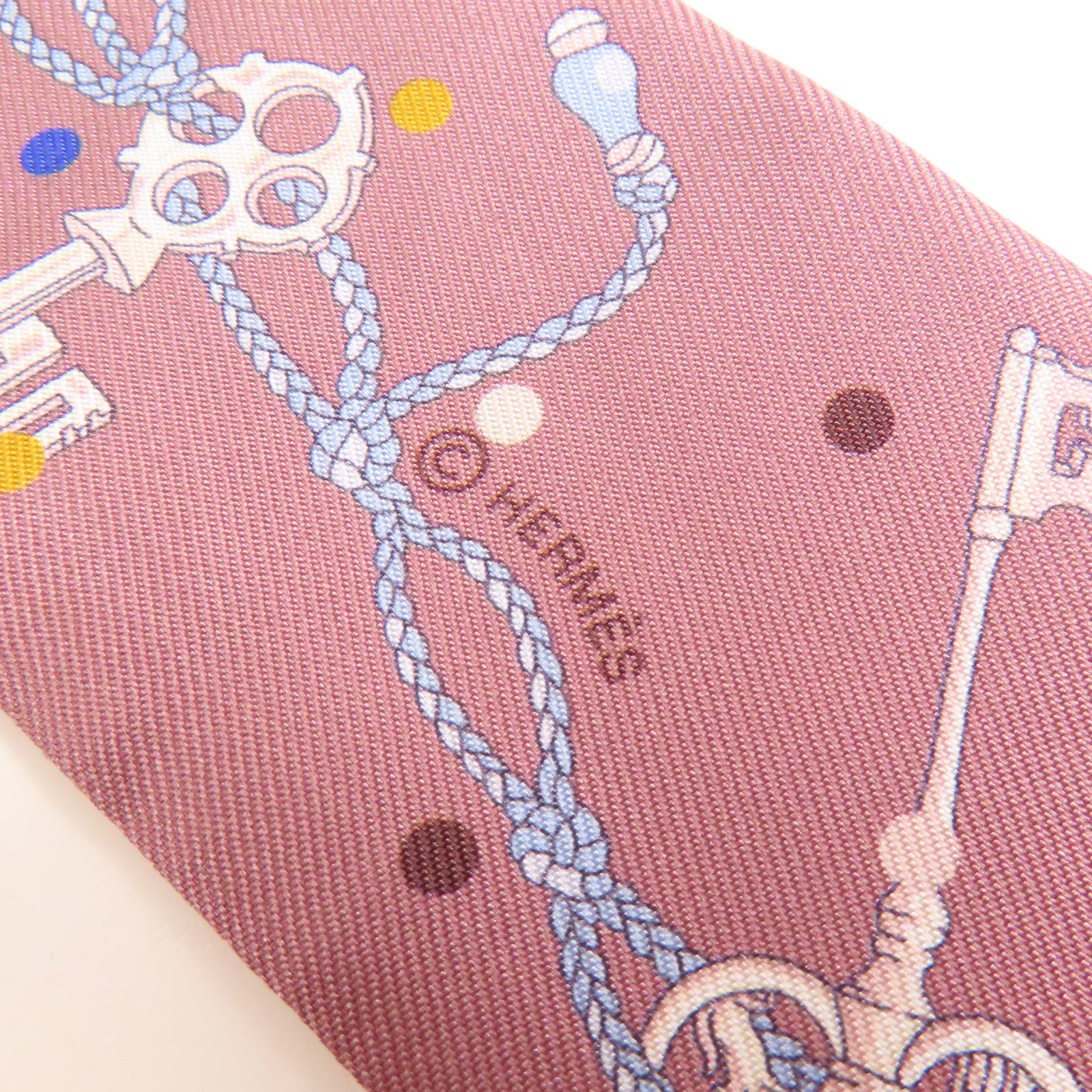 HERMES 絲質Twilly絲巾