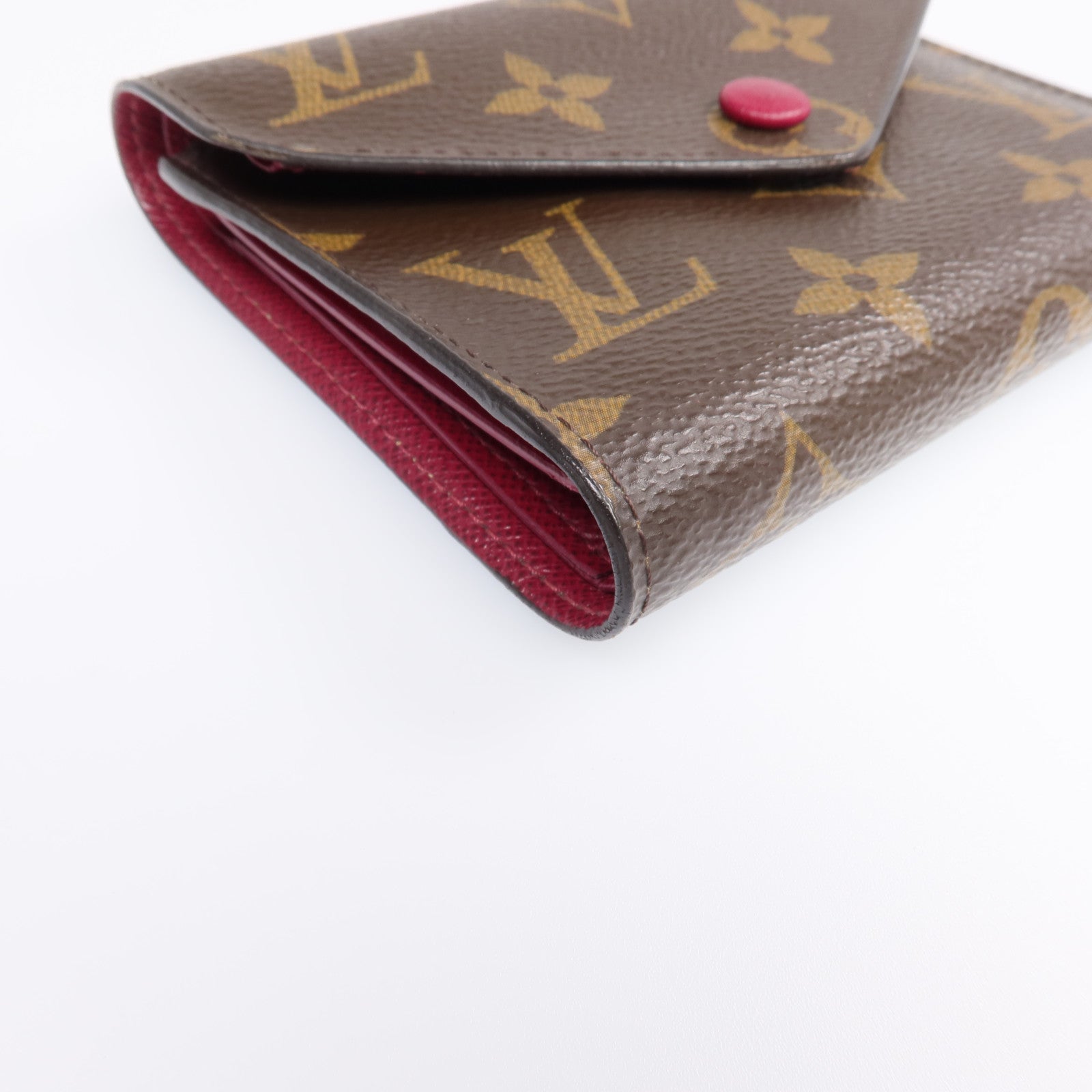 LOUIS VUITTON Monogram Portefeuille Victorine金扣錢包