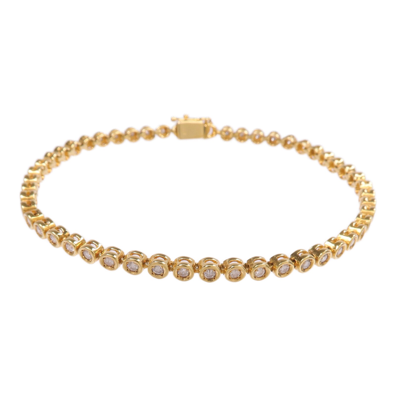 JEWELRY 【激減優惠】18K黃金Diamond Bracelet鑽石手鏈