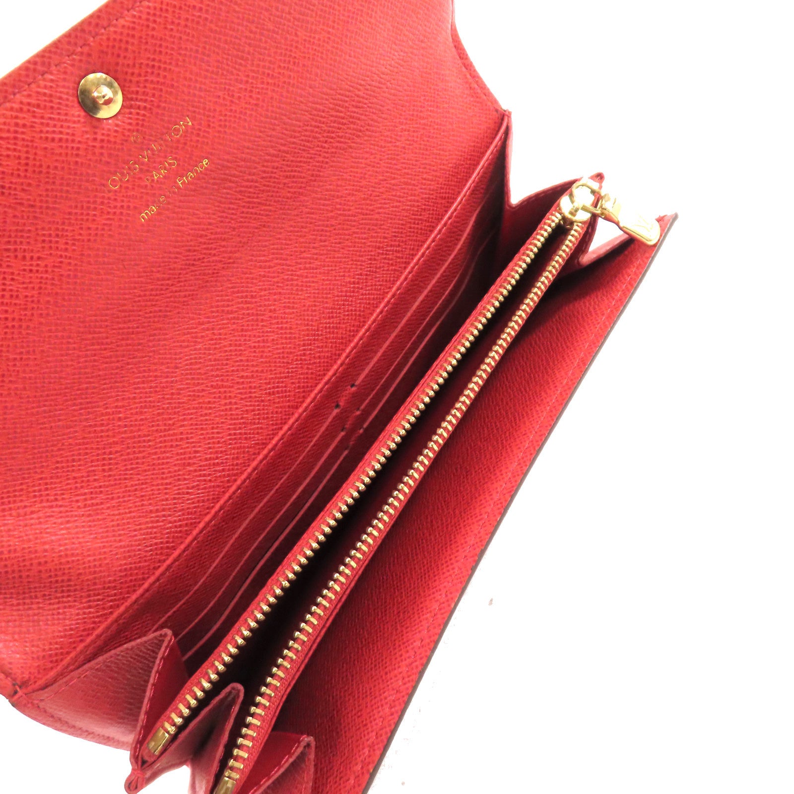 LOUIS VUITTON Monogram Portefeuille Sarah Long wallet金扣長錢包啡色