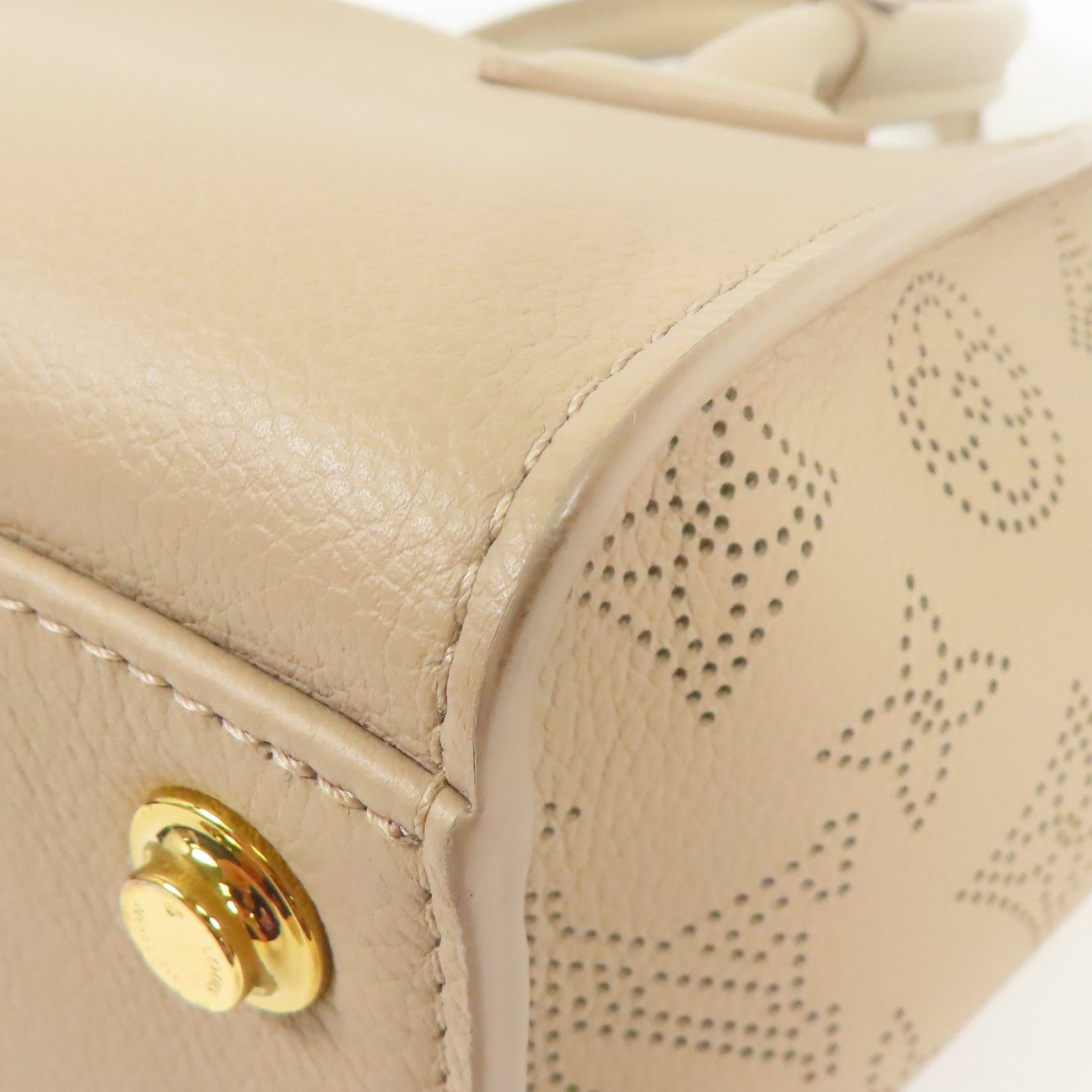 LOUIS VUITTON LV GHW On My Side PM 2way Shoulder Bag M20600 Monogram Mahina