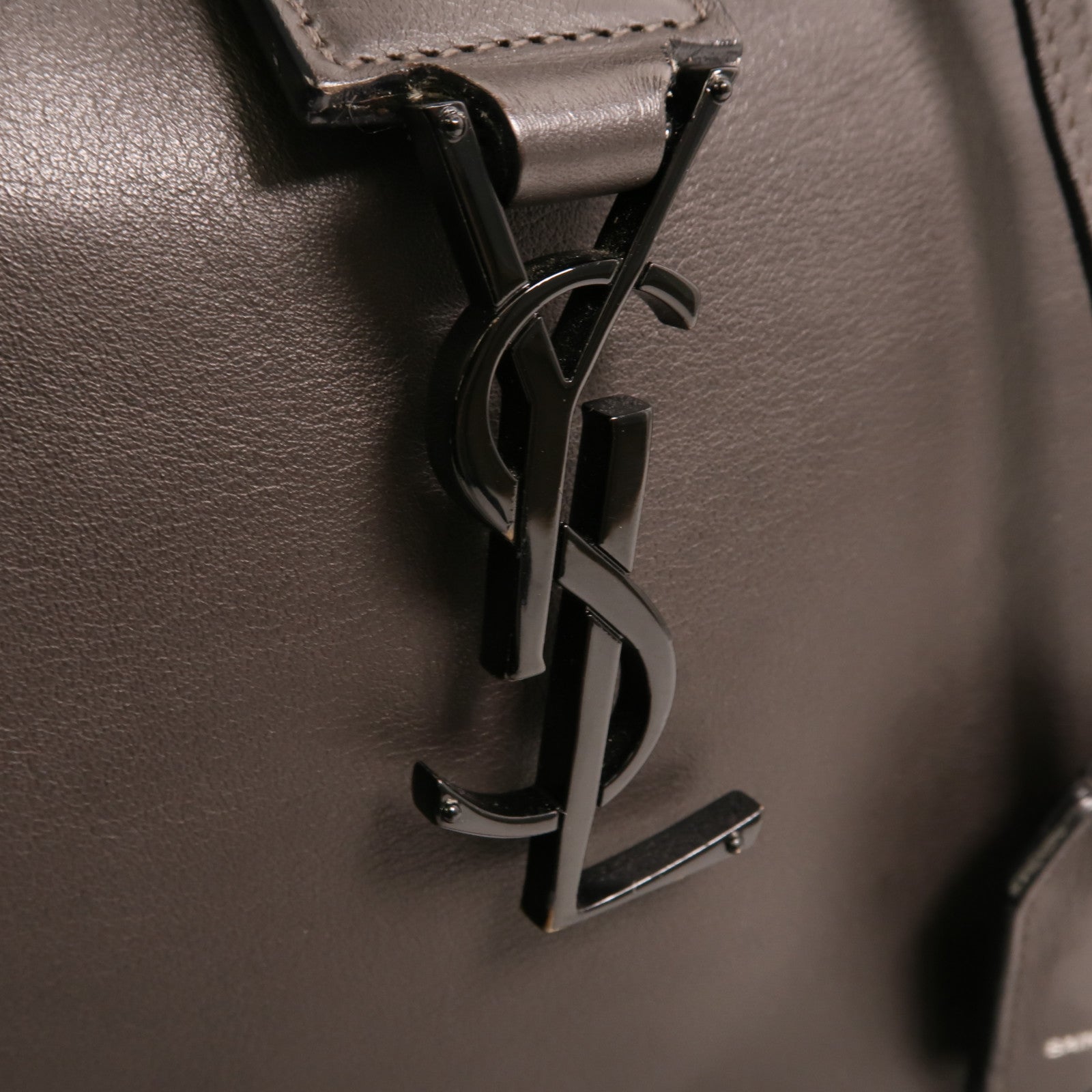 SAINT LAURENT 牛皮皮革Cabas Bag手挽肩背兩用袋