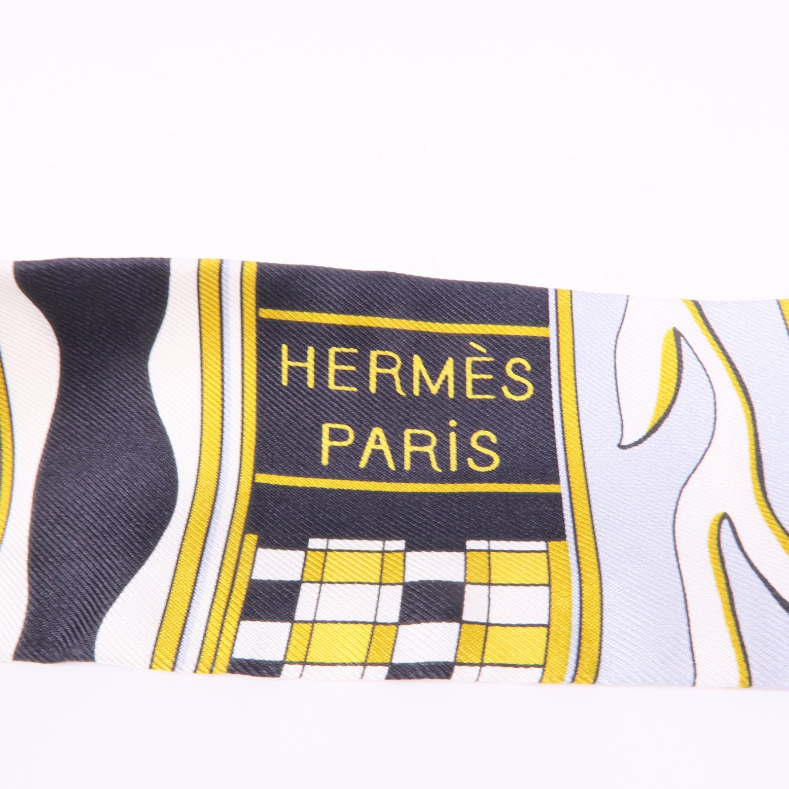 HERMES 絲質Twilly絲巾