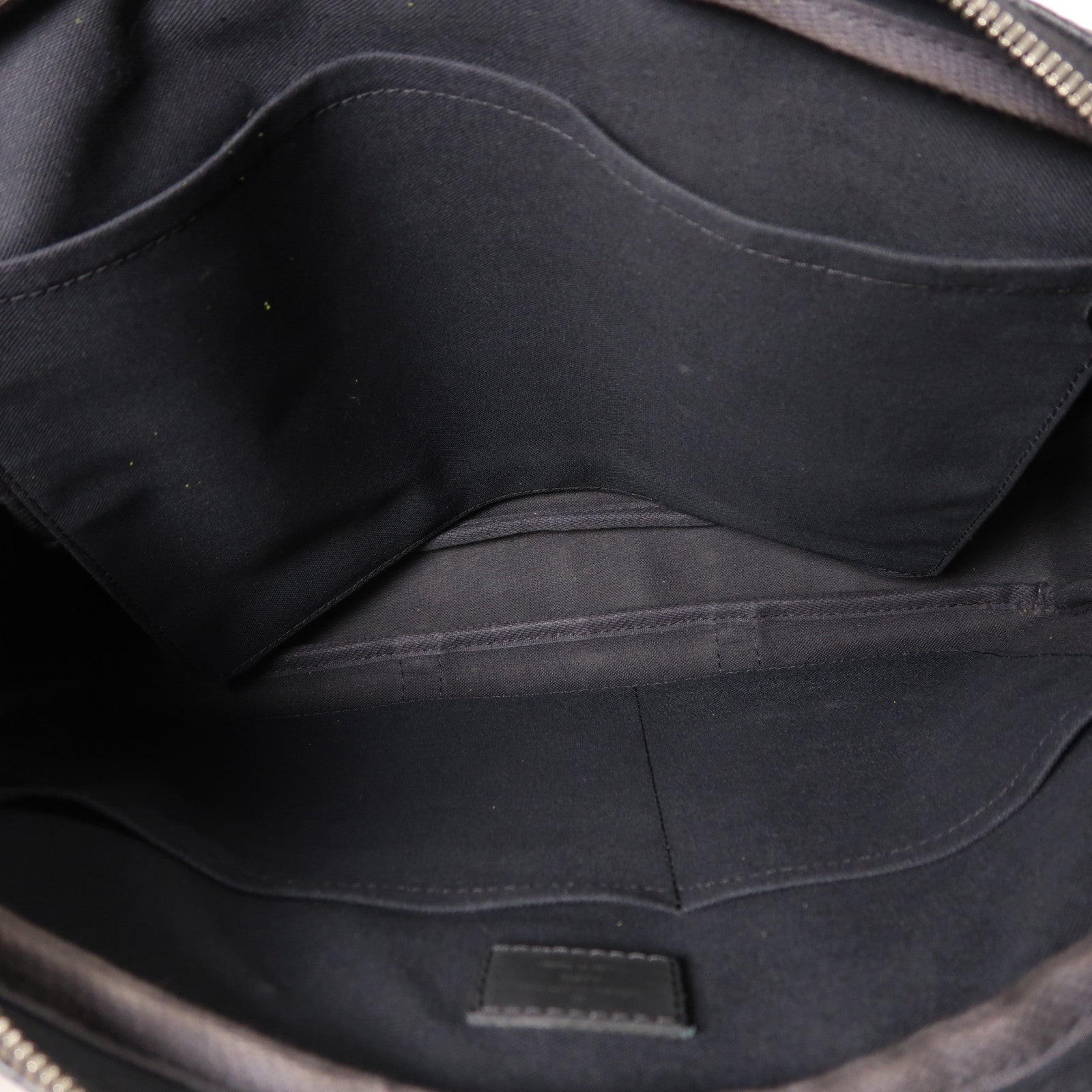 LOUIS VUITTON 【激減優惠】Damier Graphite Porte Documents Voyage銀扣手挽肩背兩用袋