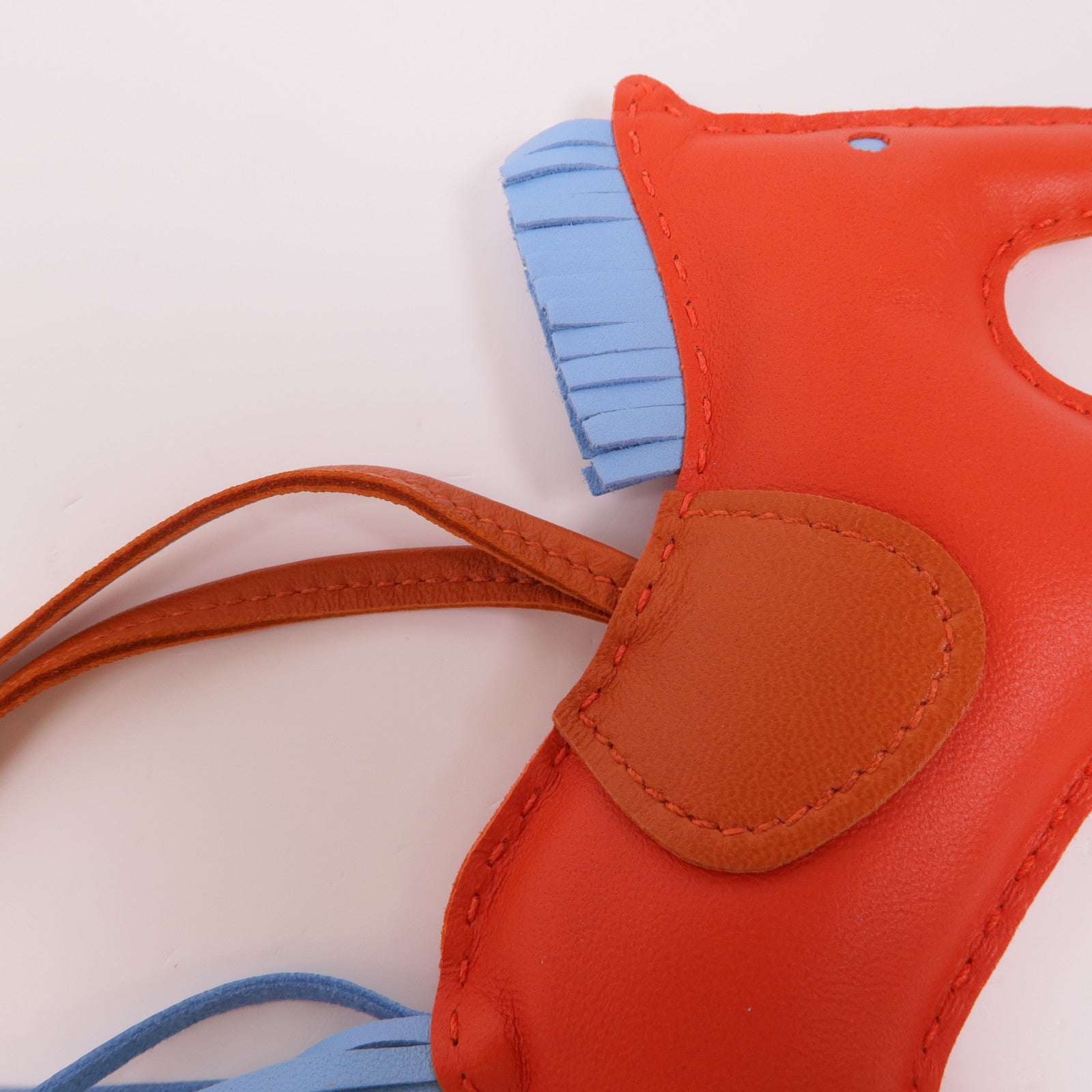 HERMES Milo皮革Rodeo GM掛飾