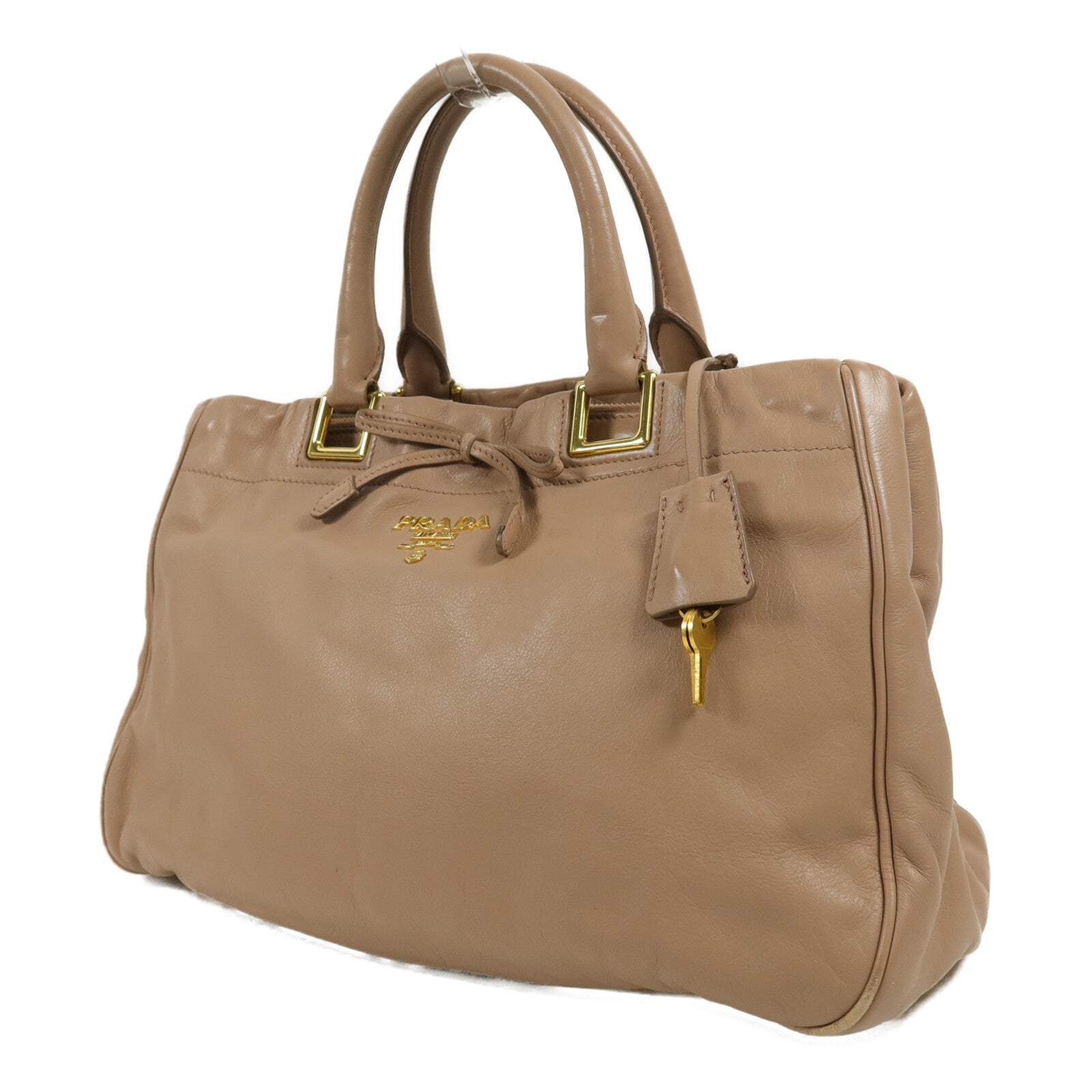 PRADA 牛皮皮革2 Way Shoulder手挽肩背兩用袋