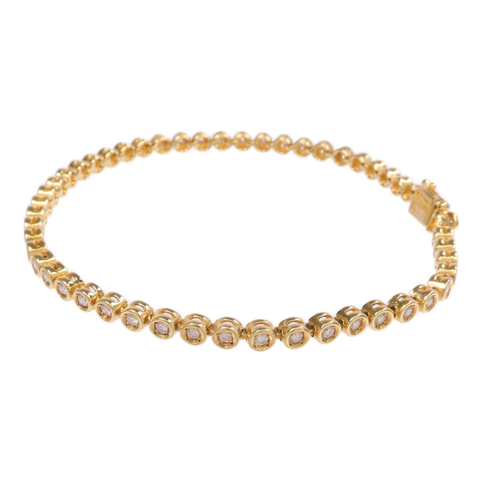 JEWELRY 【激減優惠】18K黃金Diamond Bracelet鑽石手鏈
