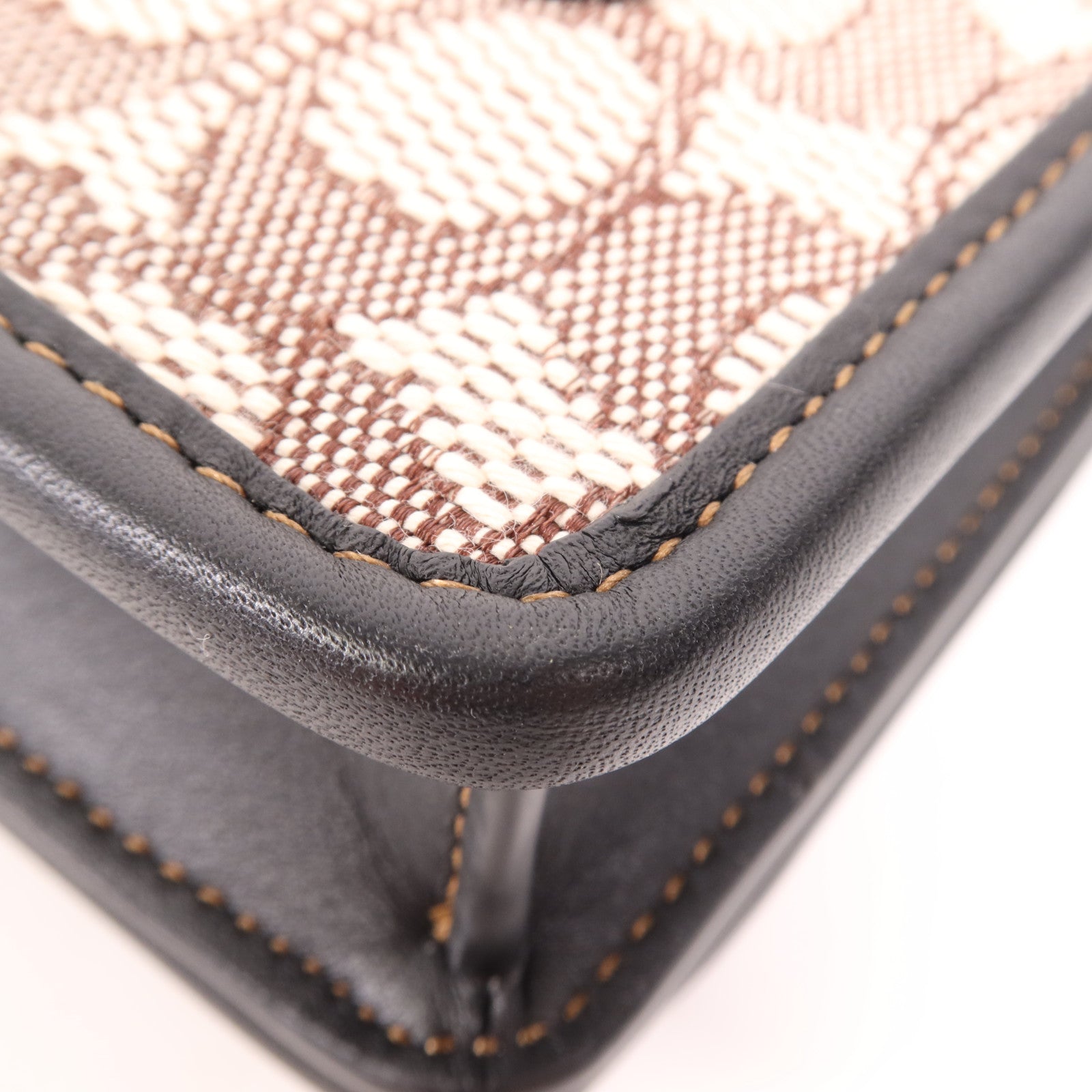 COACH 帆布Shoulder Bag銀扣肩背袋