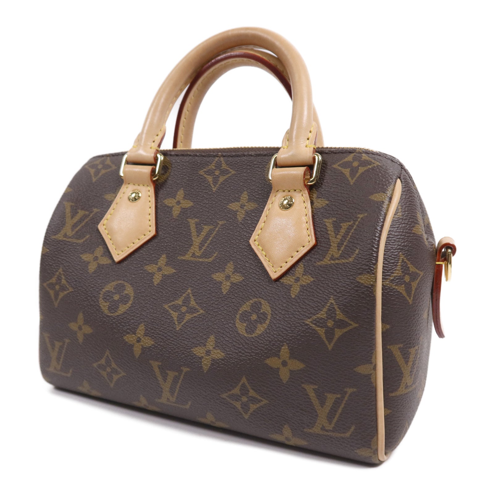 LOUIS VUITTON Monogram Speedy Bandouliere 20金扣手挽肩背兩用袋