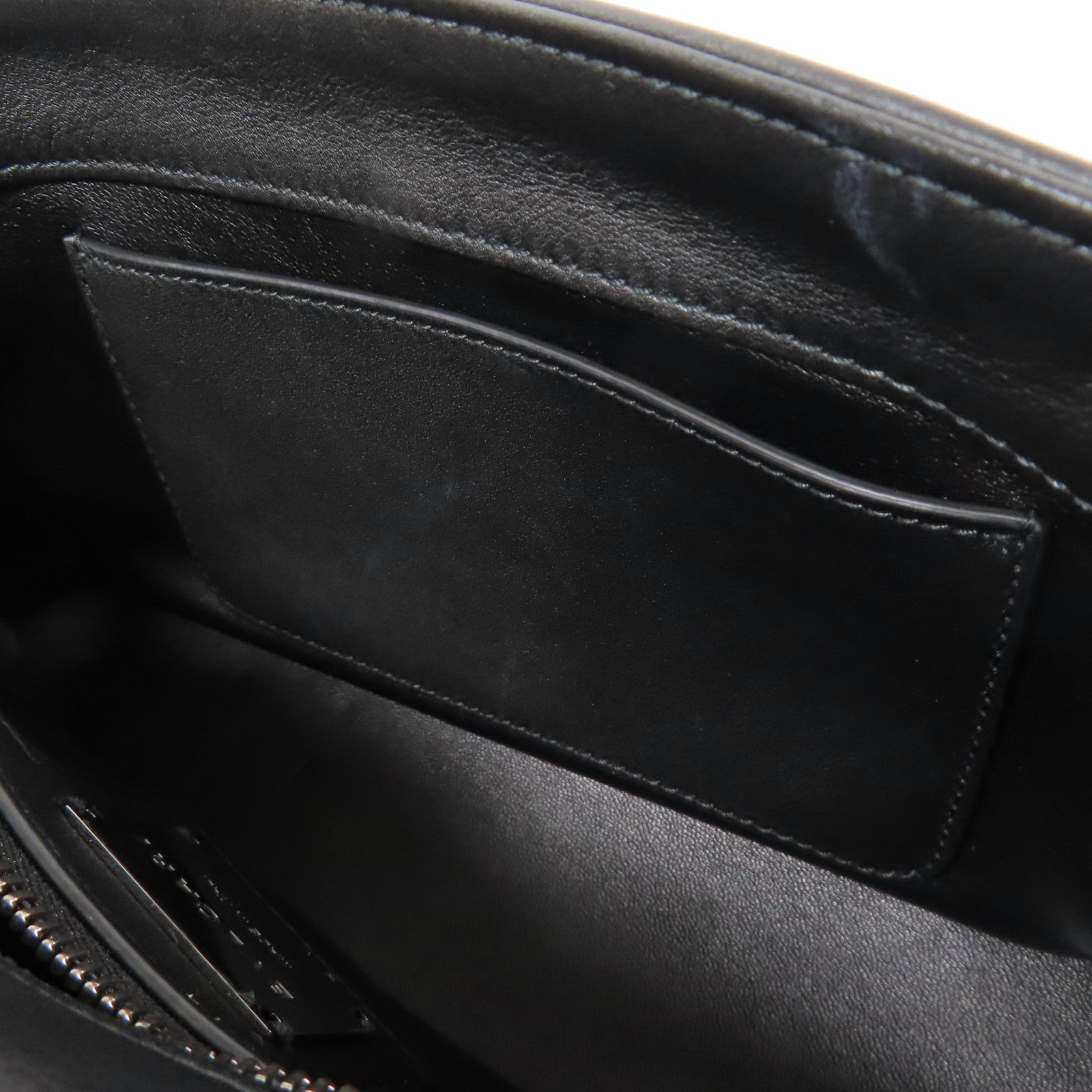 BVLGARI 【激減優惠】羊皮皮革Chain Shoulder銀扣鏈帶手挽肩背兩用袋