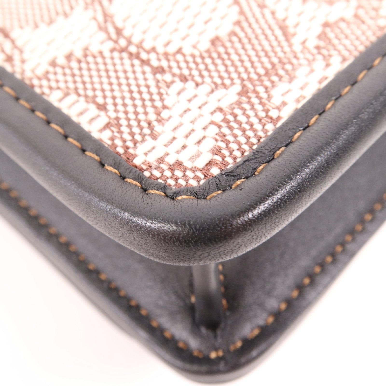 COACH 帆布Shoulder Bag銀扣肩背袋