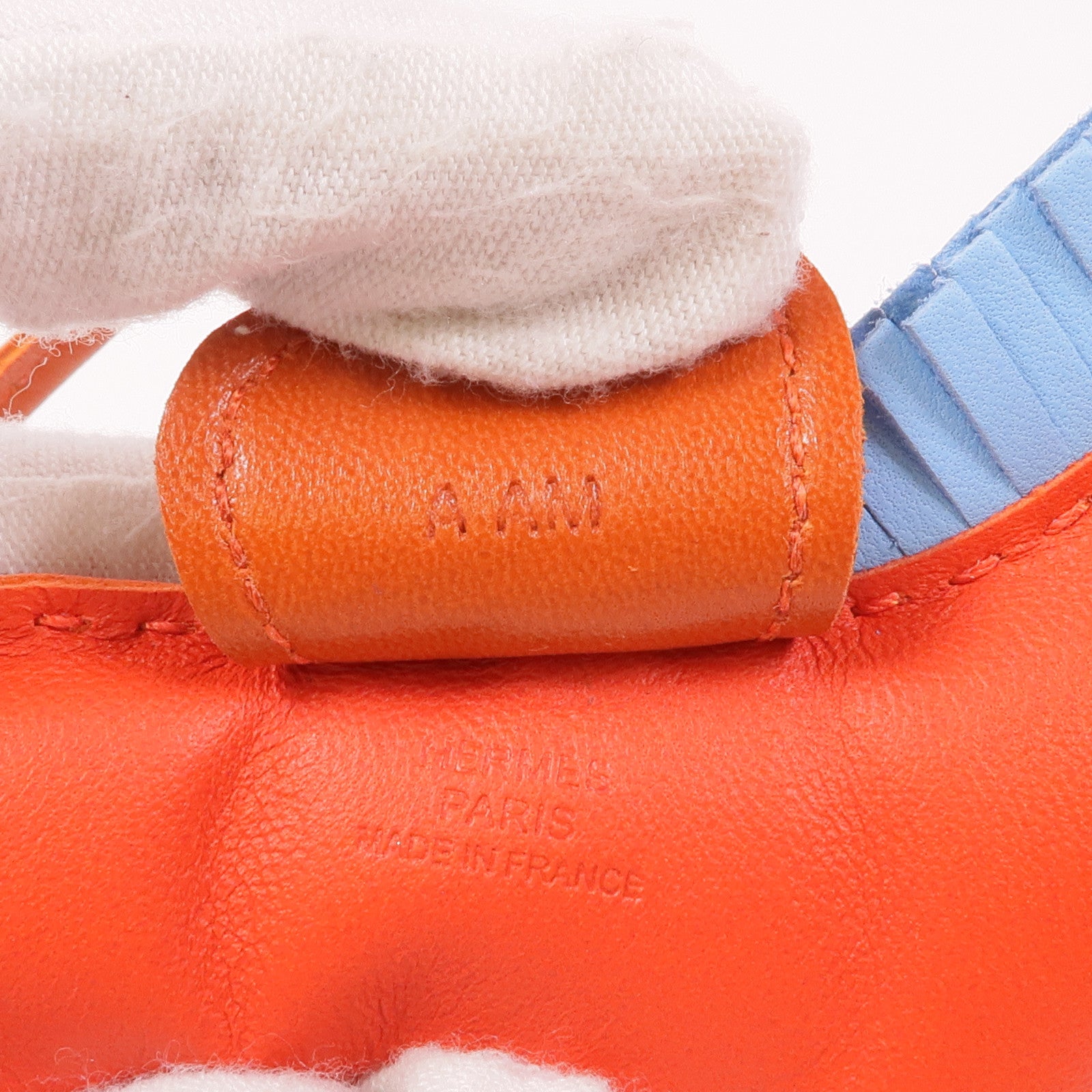 HERMES Milo皮革Rodeo GM掛飾