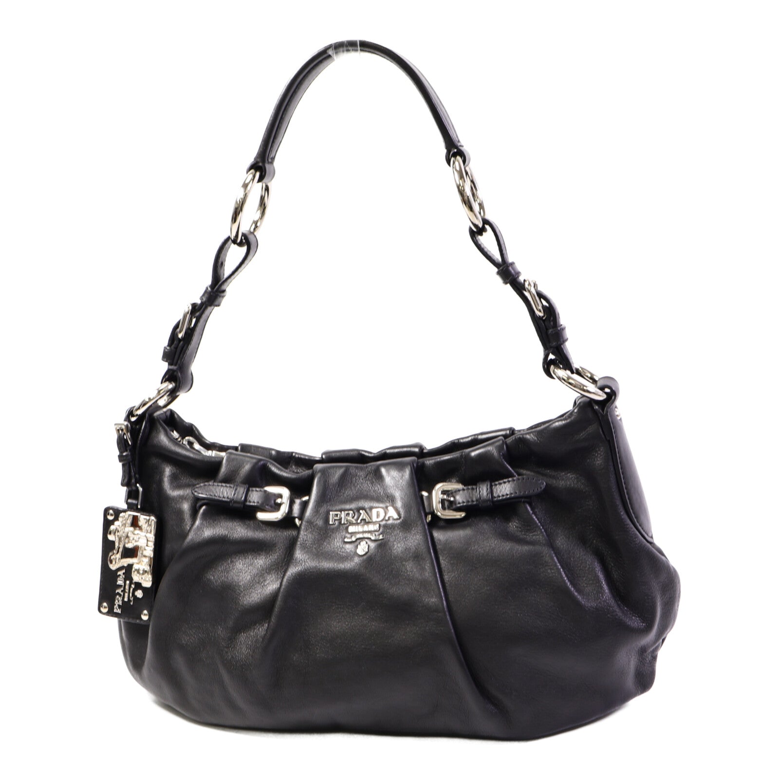 PRADA 牛皮皮革Shoulder Bag肩背袋