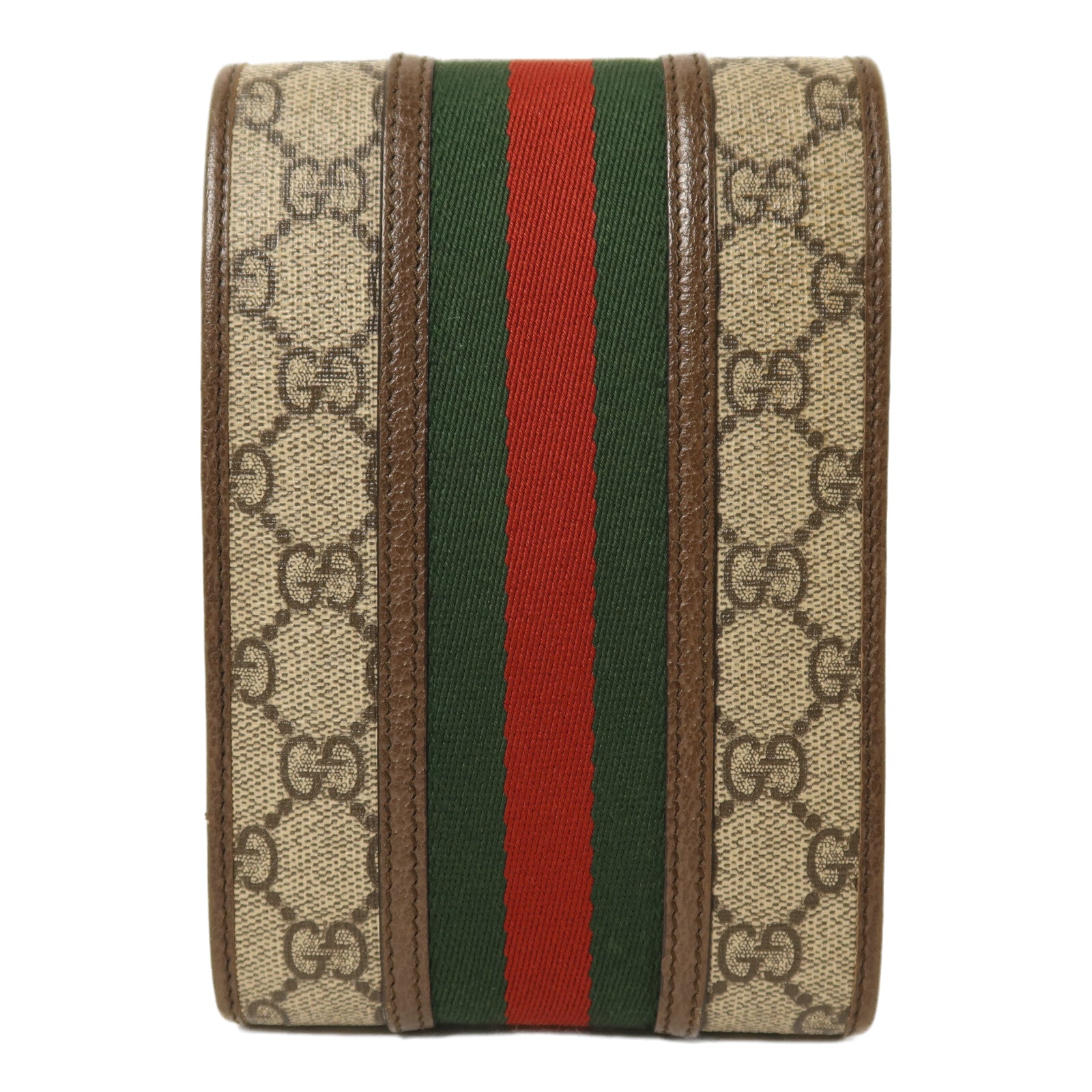 GUCCI 塗層帆布Ophidia金扣肩背袋