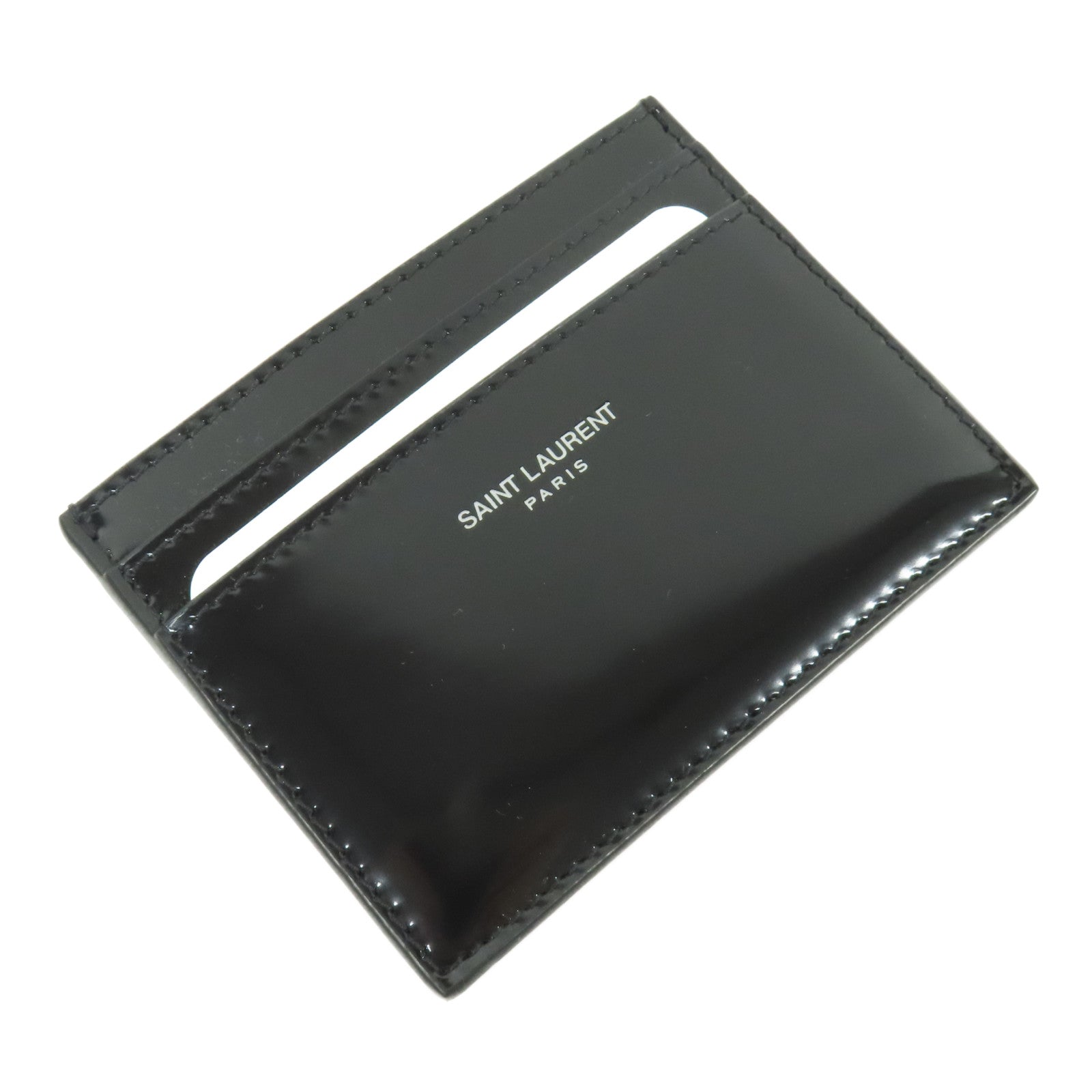 SAINT LAURENT 【激減優惠】漆皮皮革Card Holder卡片套
