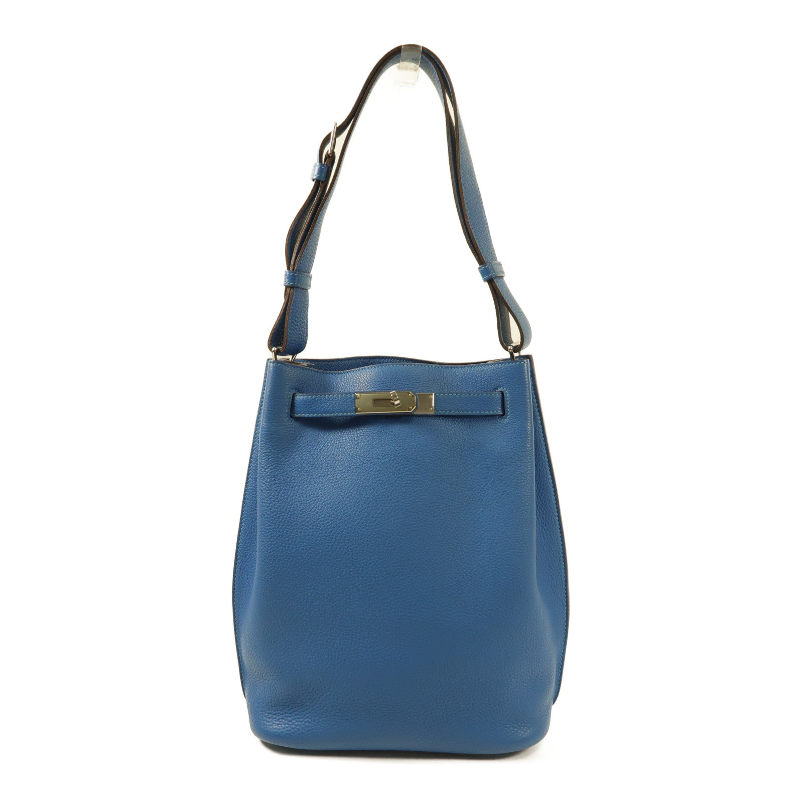 HERMES Togo皮革So Kelly 22肩背袋Mykonos