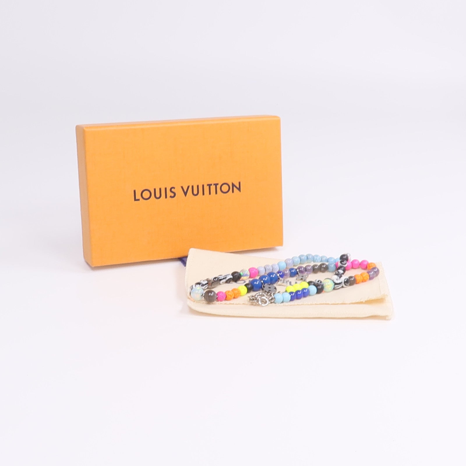 LOUIS VUITTON PVC/金屬Beads Necklace項鍊